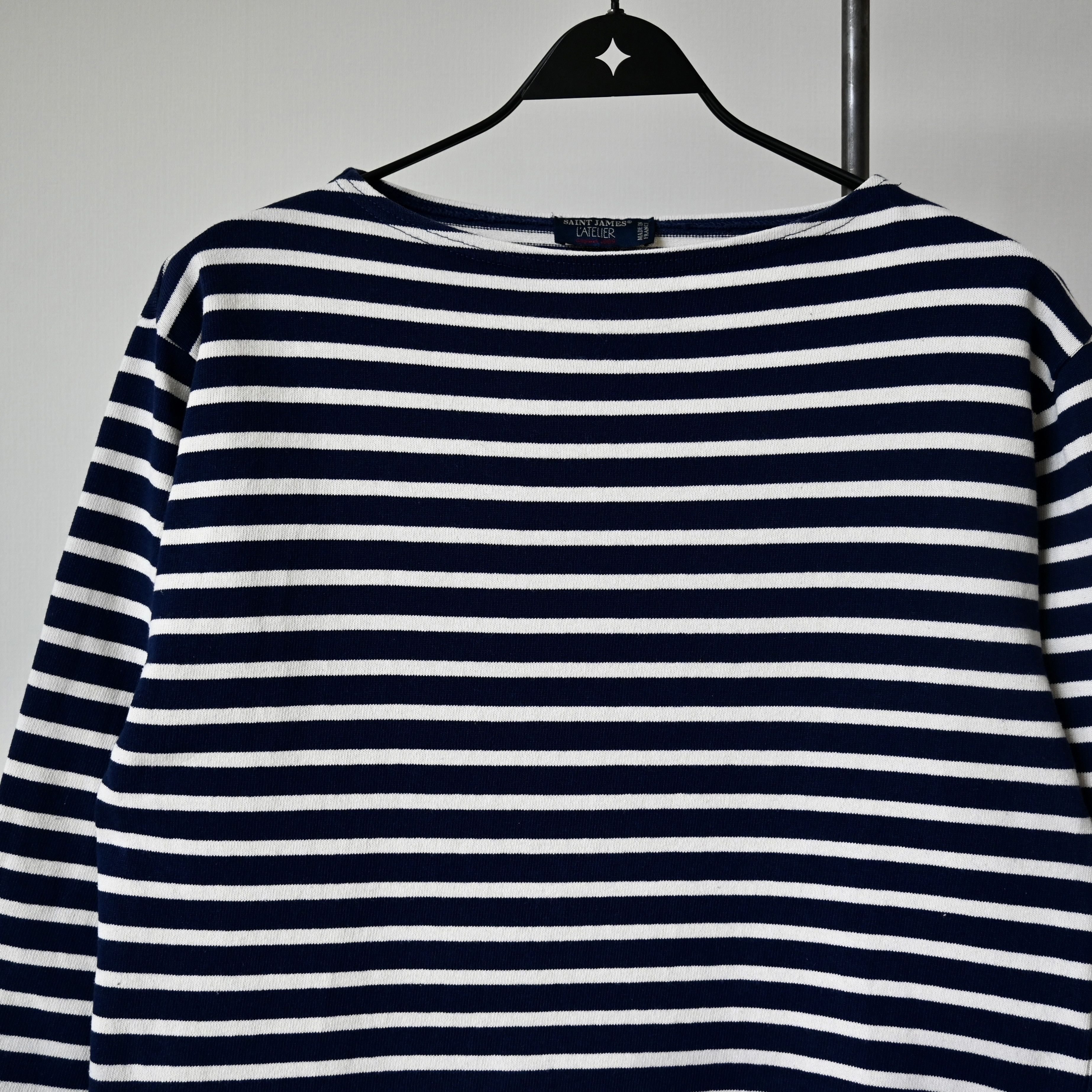 Saint James SAINT JAMES "GUILDO" heavyweight cotton breton shirt, 4/M Size US M / EU 48-50 / 2 - 4 Thumbnail