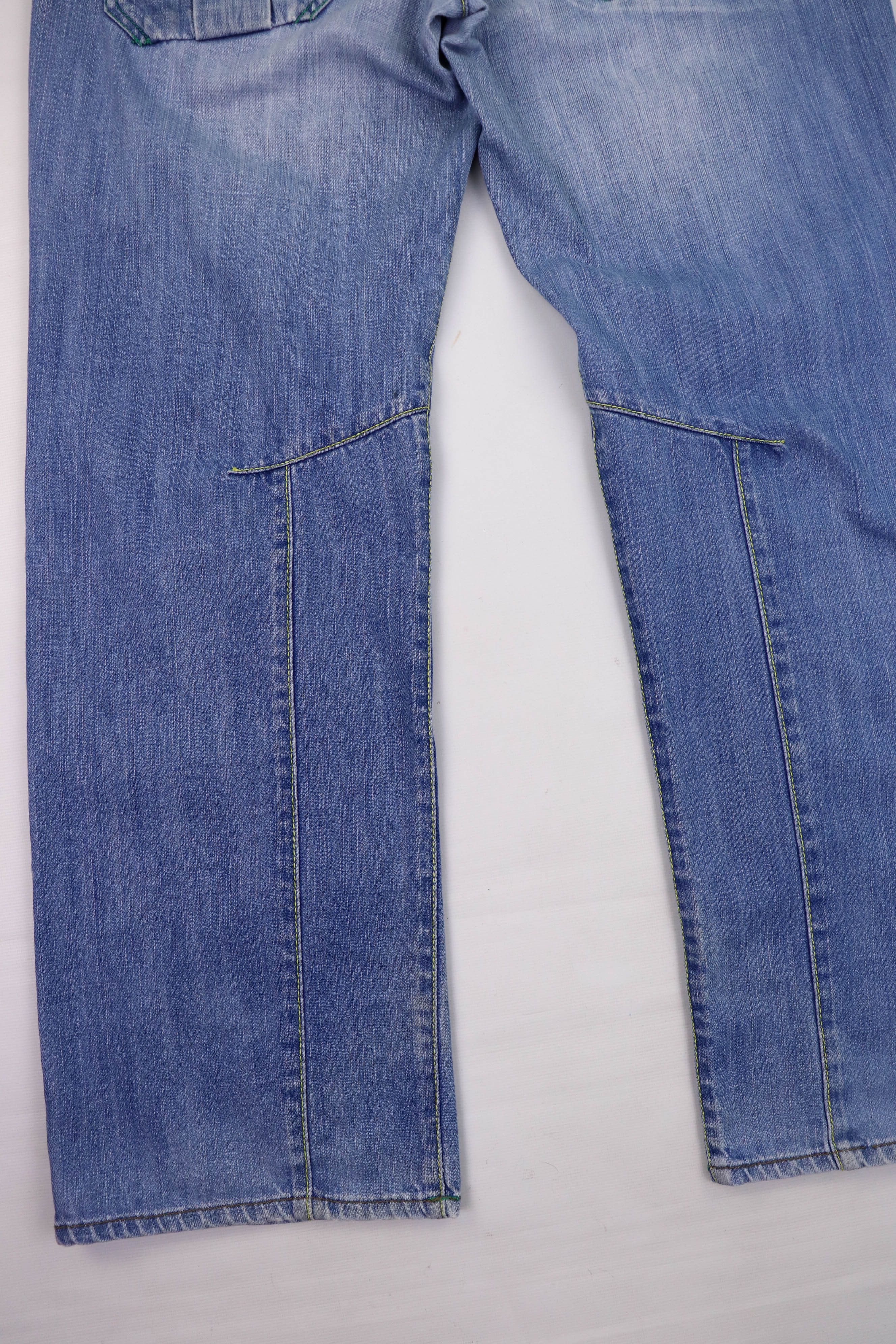 55DSL × Diesel × Vintage 55DSL Diesel Y2K Vintage Made in Hong Kong Denim Baggy Jeans Size US 32 / EU 48 - 8 Thumbnail
