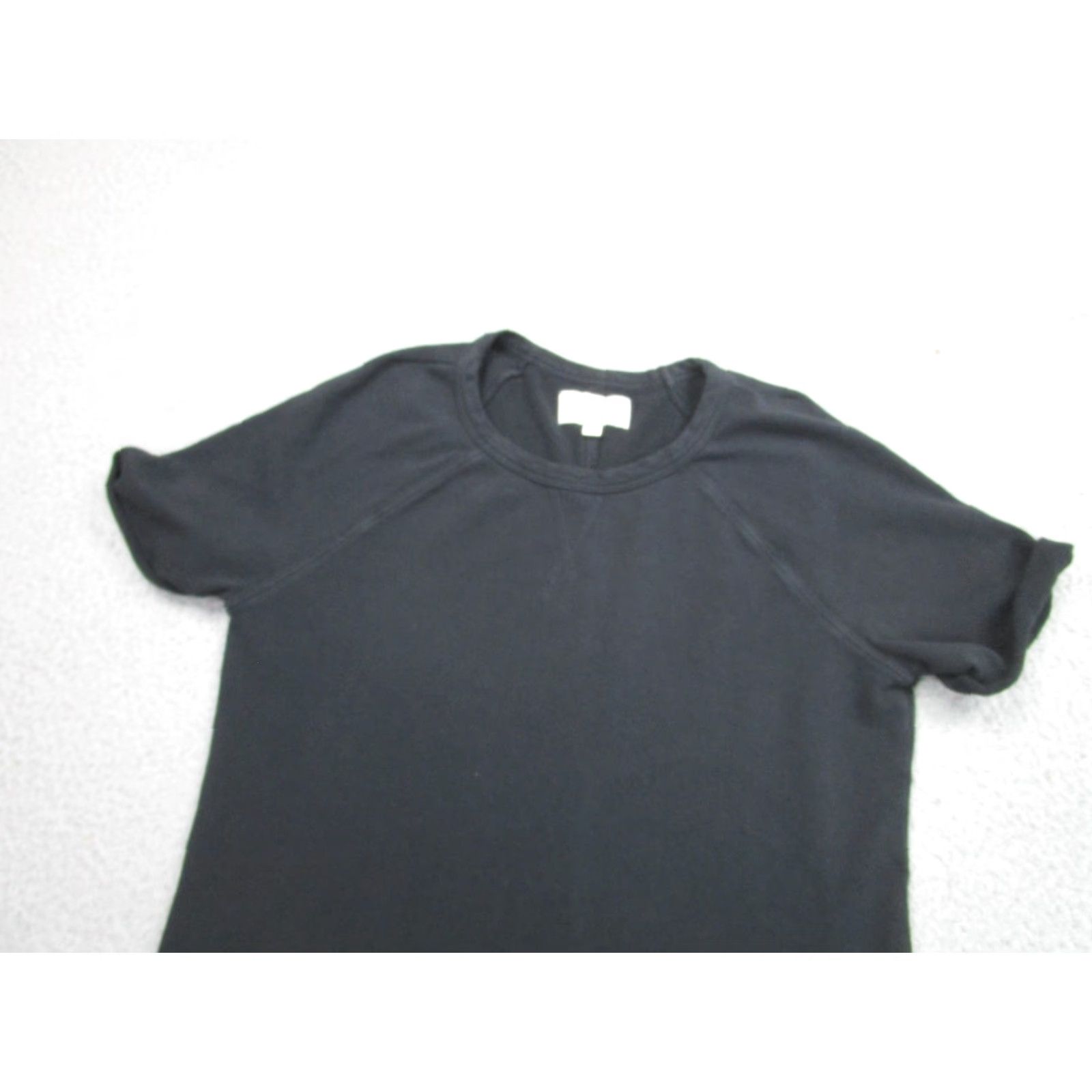 Vintage American Giant Dress Womens XS Black T-Shirt Short Sleeve Raglan Made USA Size XS / US 0-2 / IT 36-38 - 2 Thumbnail