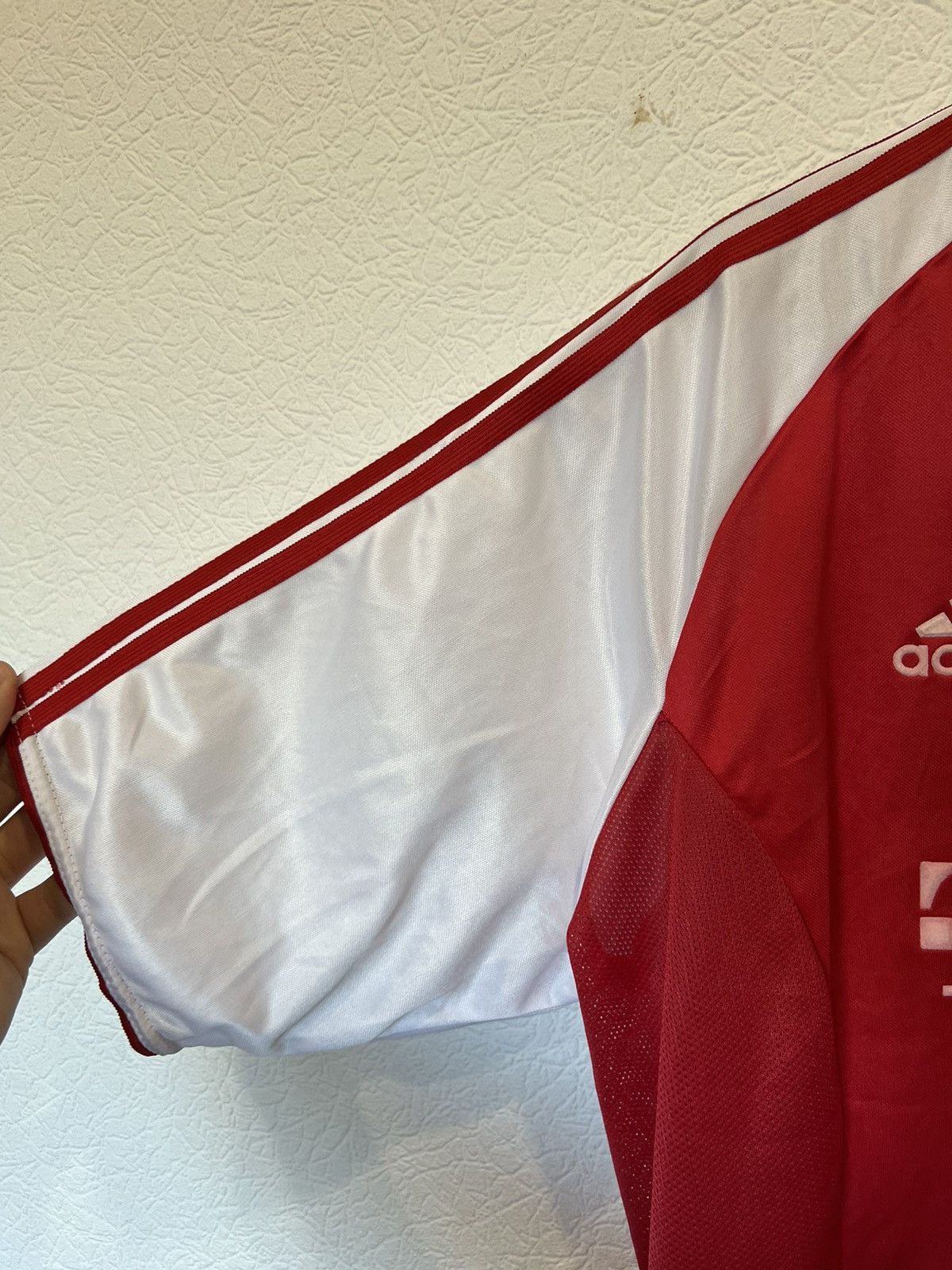 Adidas × Vintage Ze. Roberto Bayern Munich Adidas 2003/2004 Kit Home Jersey Size US XL / EU 56 / 4 - 5 Thumbnail