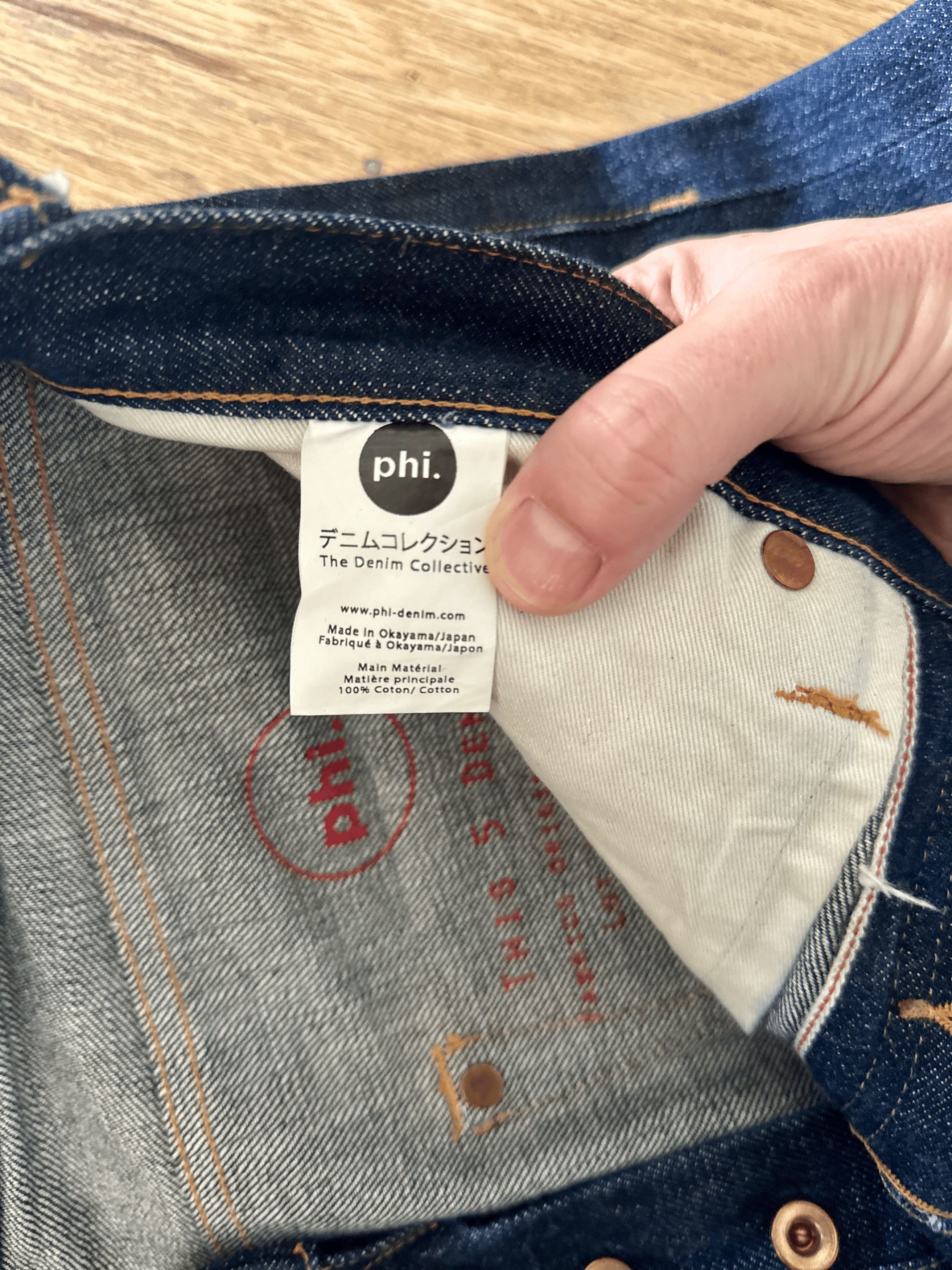 Other phi denim rare japanese denim Size US 34 / EU 50 - 5 Thumbnail
