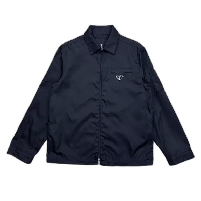 Prada Nylon Zip Jacket Size M