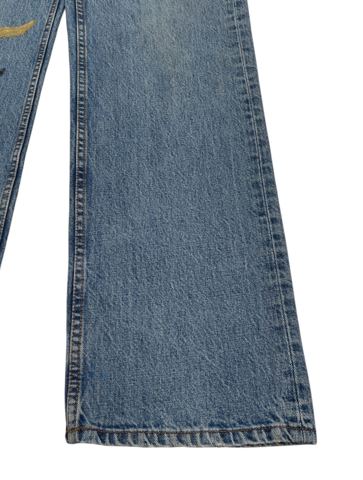 Indigo Palms × Vintage Rare Design Vintage Brand Indigo Palms Art Jeans 1990s Size US 35 - 6 Thumbnail