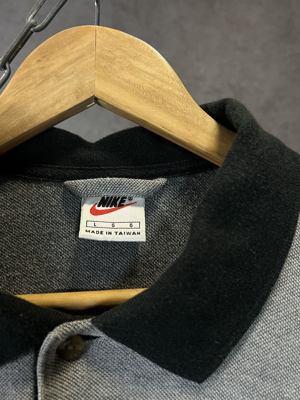 Nike Nike Team made in Taiwan vintage polo tee Size US L / EU 52-54 / 3 - 4 Thumbnail