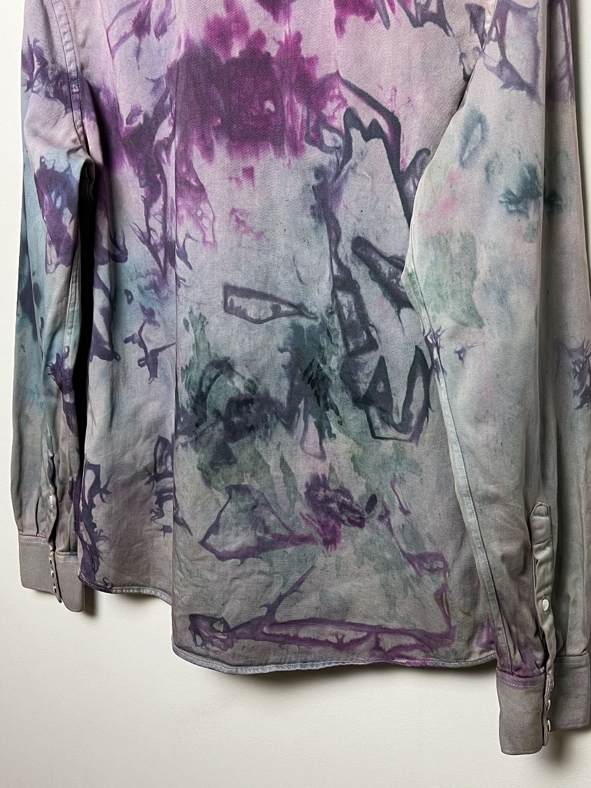 Acne Studios acne vintage travis flannel shirt tie dye y2k Size US M / EU 48-50 / 2 - 11 Thumbnail
