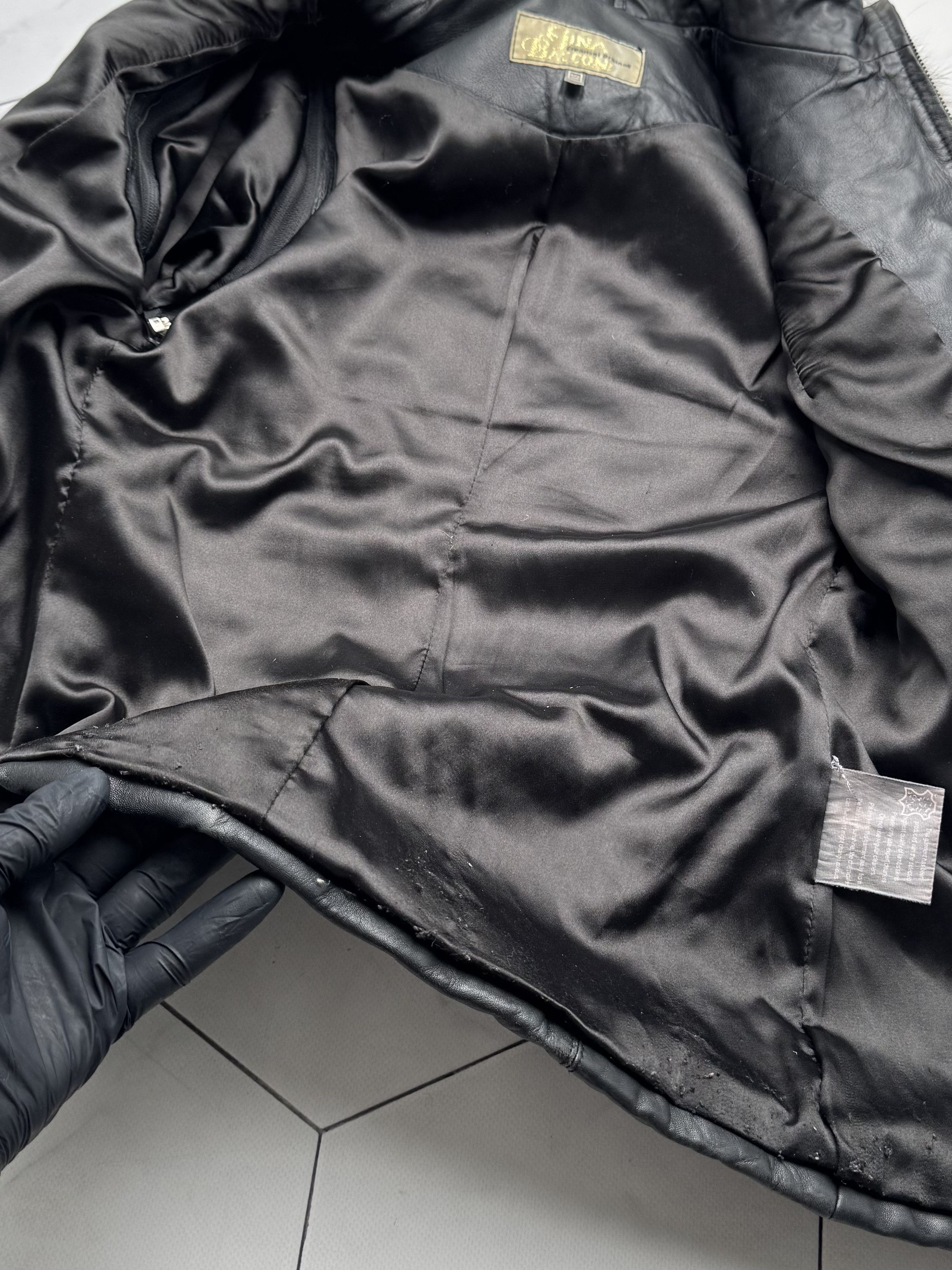 Vintage Vintage Real Lambskin Jacket With Real Fur Details E2D15 Size XS / US 0-2 / IT 36-38 - 15 Thumbnail