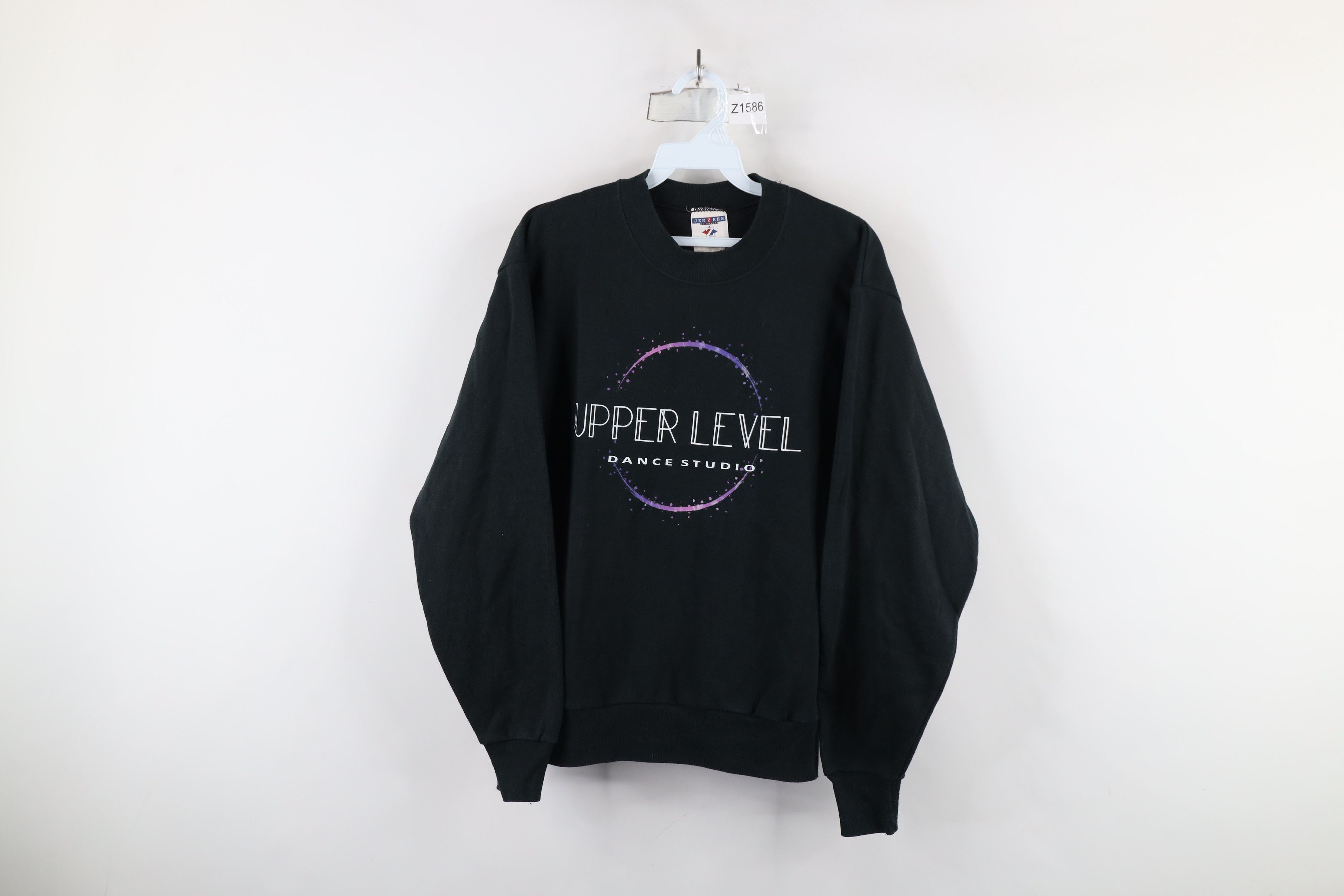 Vintage Vintage 90s Spell Out Upper Level Dance Studio Sweatshirt Size S / US 4 / IT 40 - 1 Thumbnail