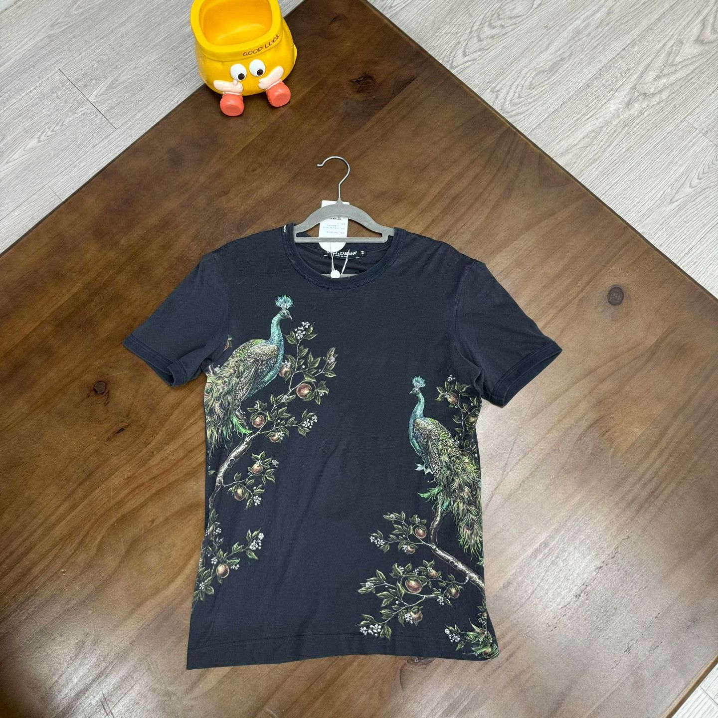 Dolce & Gabbana Dolce & Gabbana Black T-Shirt 38 Men Size US S / EU 44-46 / 1 - 1 Thumbnail