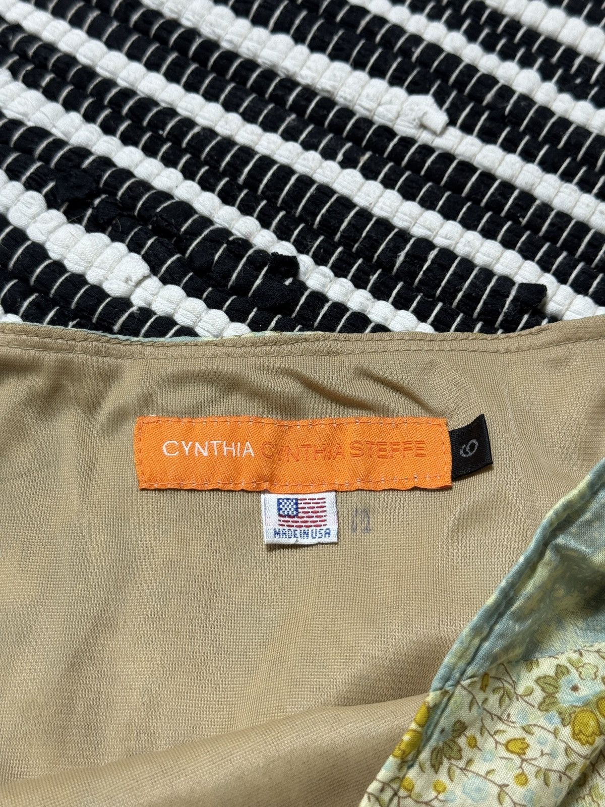 Cynthia Rowley VINTAGE CYNTHIA STEFFE RUSH MIDI SKIRT Size 28" / US 6 / IT 42 - 5 Thumbnail