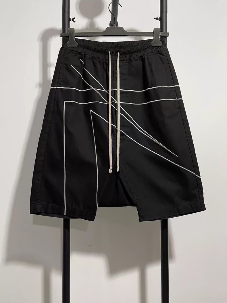 Rick Owens rick owens size US 48 Crease line shorts 2502-Nextarrow Size US 32 / EU 48 - 1 Thumbnail