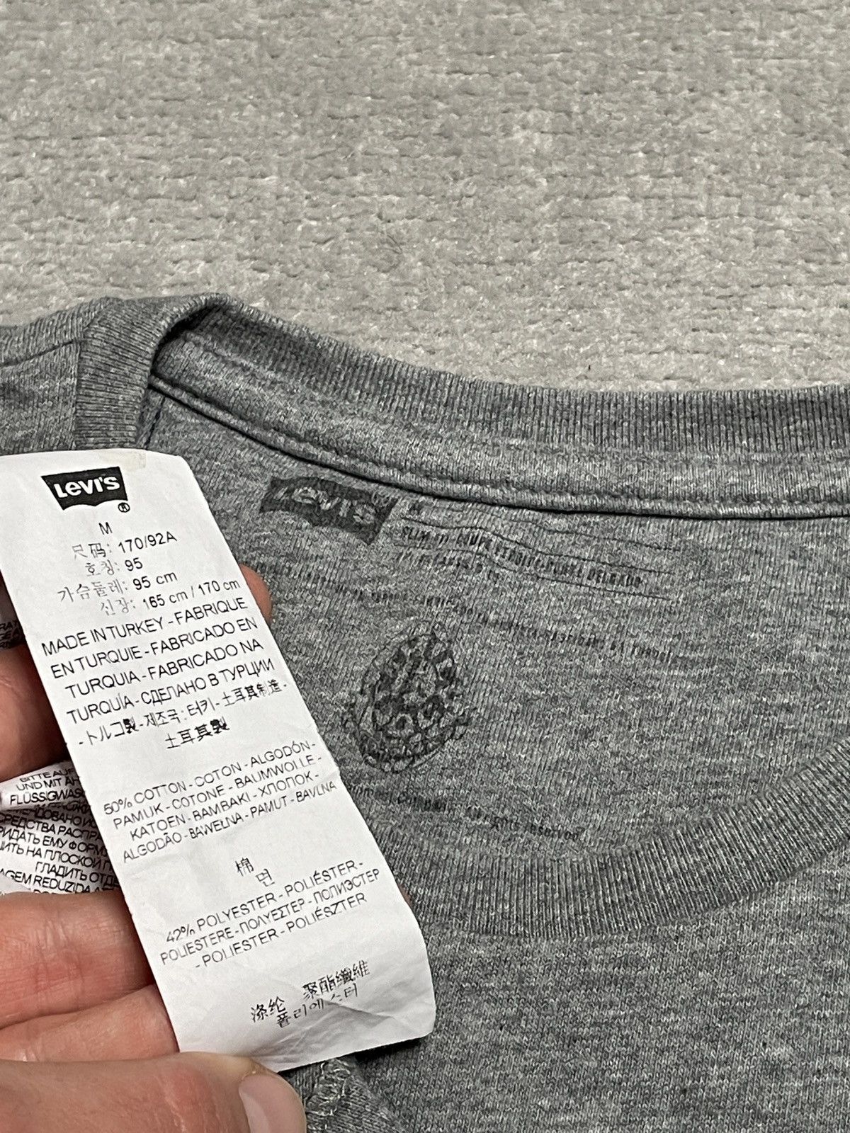 Levi's Vintage Grey T-Shirt Tee Levis Grateful Dead Size US M / EU 48-50 / 2 - 5 Thumbnail