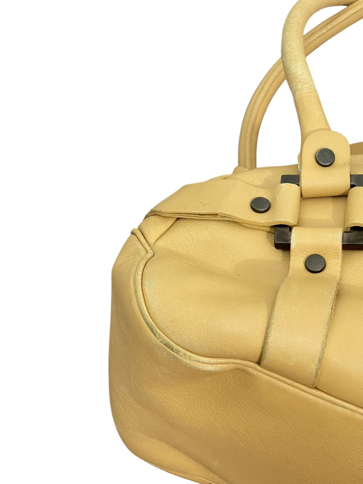 Bruno Magli Full Leather Bruno Magli Handmade East-West Bag 1🟩6 Size ONE SIZE - 17 Thumbnail