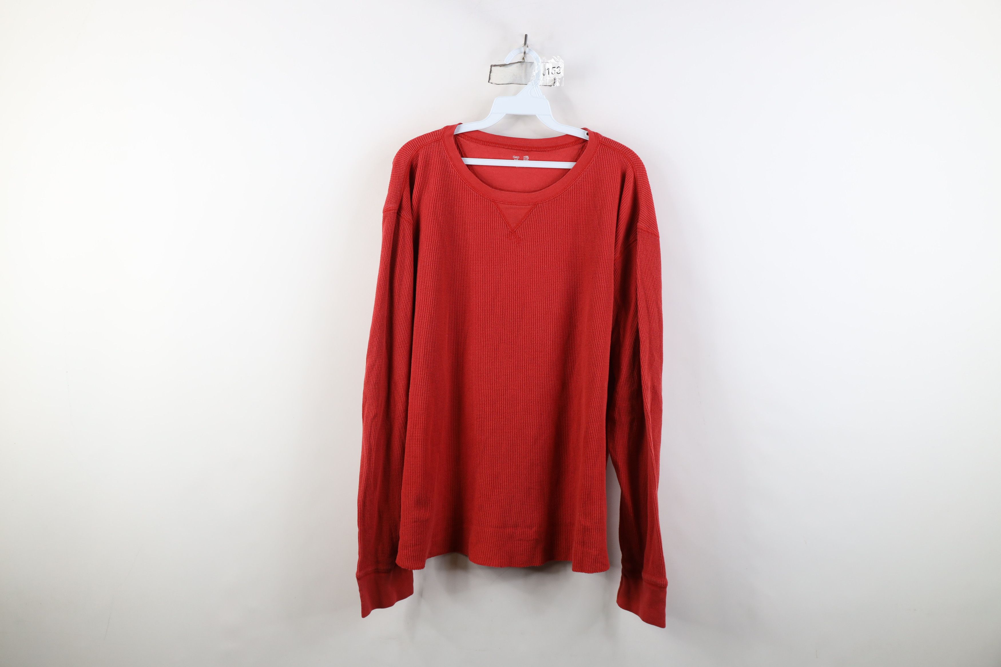 Gap Vintage Y2K Gap Thermal Waffle Knit Long Sleeve T-Shirt Size US XXL / EU 58 / 5 - 1 Thumbnail