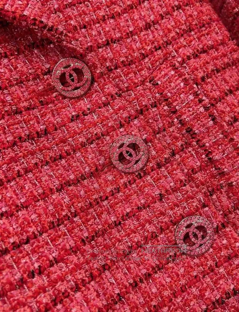 Chanel Chanel 20P watermelon red jacket Size XS / US 0-2 / IT 36-38 - 3 Thumbnail