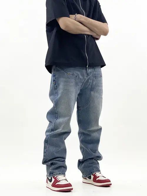 VIBE flared stack skate carpenter jeans Size US 32 / EU 48 - 2 Thumbnail