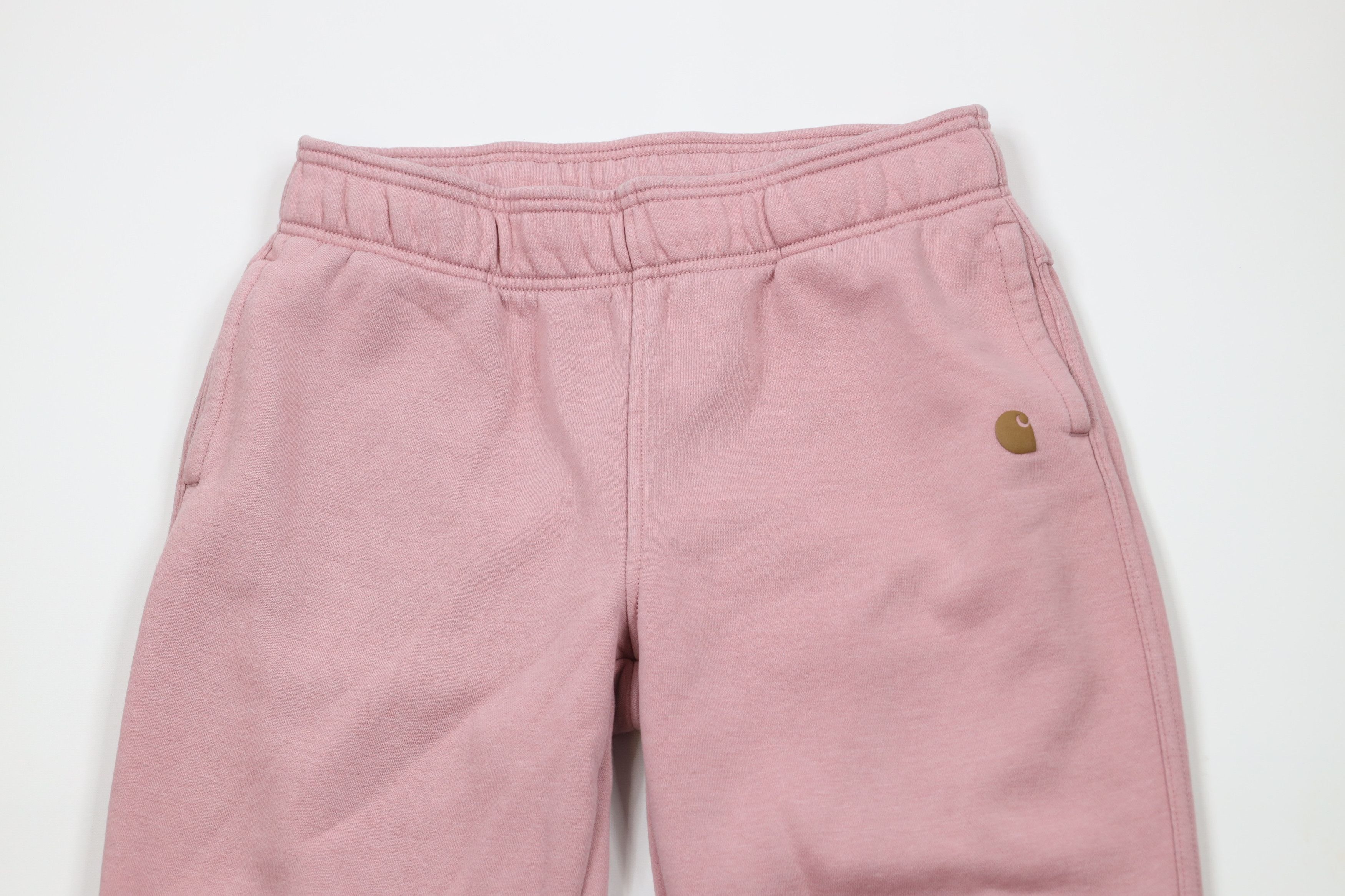 Carhartt × Vintage Vintage Y2K Carhartt Heavyweight Sweatpants Joggers Pink Size 30" / US 8 / IT 44 - 2 Thumbnail