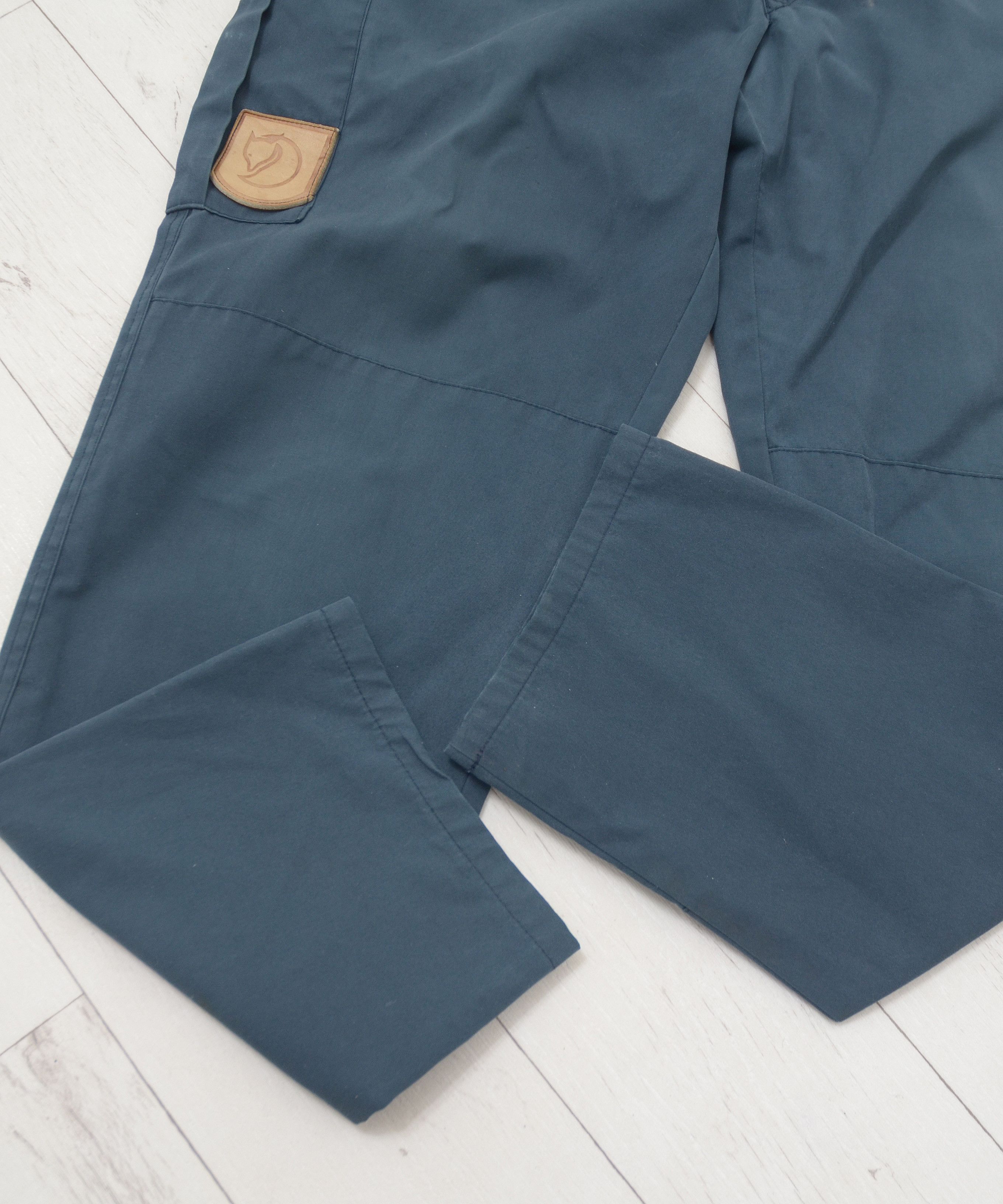 Fjallraven × Vintage Fjallraven 90s Vintage Cargo Pant Blue Outdoor Workwear Size US 38 / EU 54 - 4 Thumbnail
