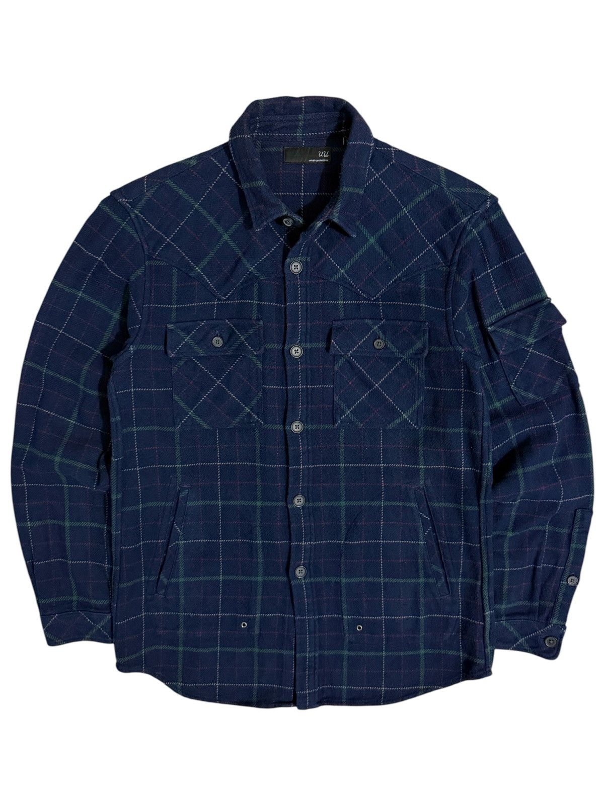 Undercover Uniqlo undercover western plaid flannel wool outer jacket Size US S / EU 44-46 / 1 - 1 Thumbnail
