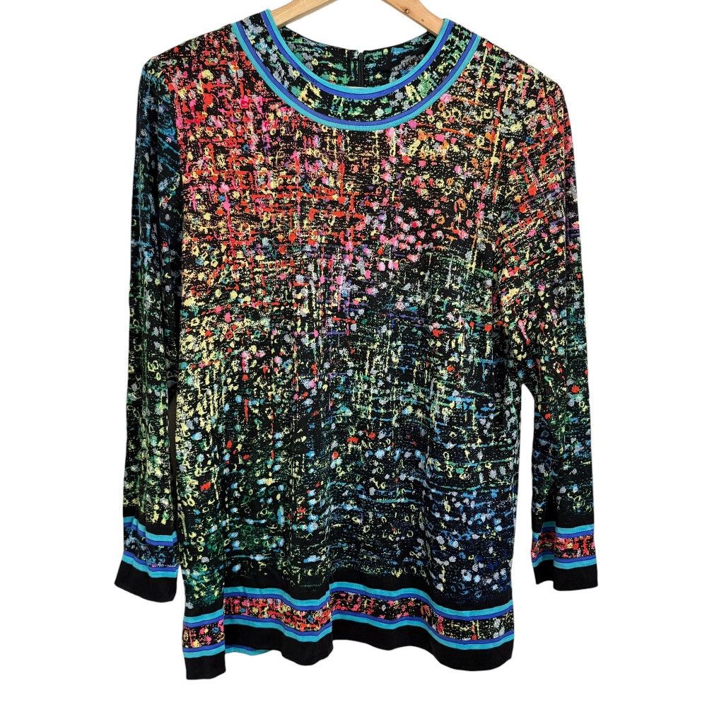 Other Other LEONARD FASHION Silk Blend Pullover Knit Others Tops DUTY FREE for USA Size ONE SIZE - 1 Thumbnail