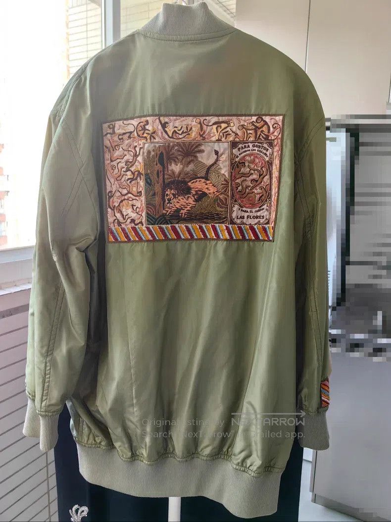 Valentino Valentino Silk embroidered jacket baseball uniform Size US M / EU 48-50 / 2 - 7 Thumbnail
