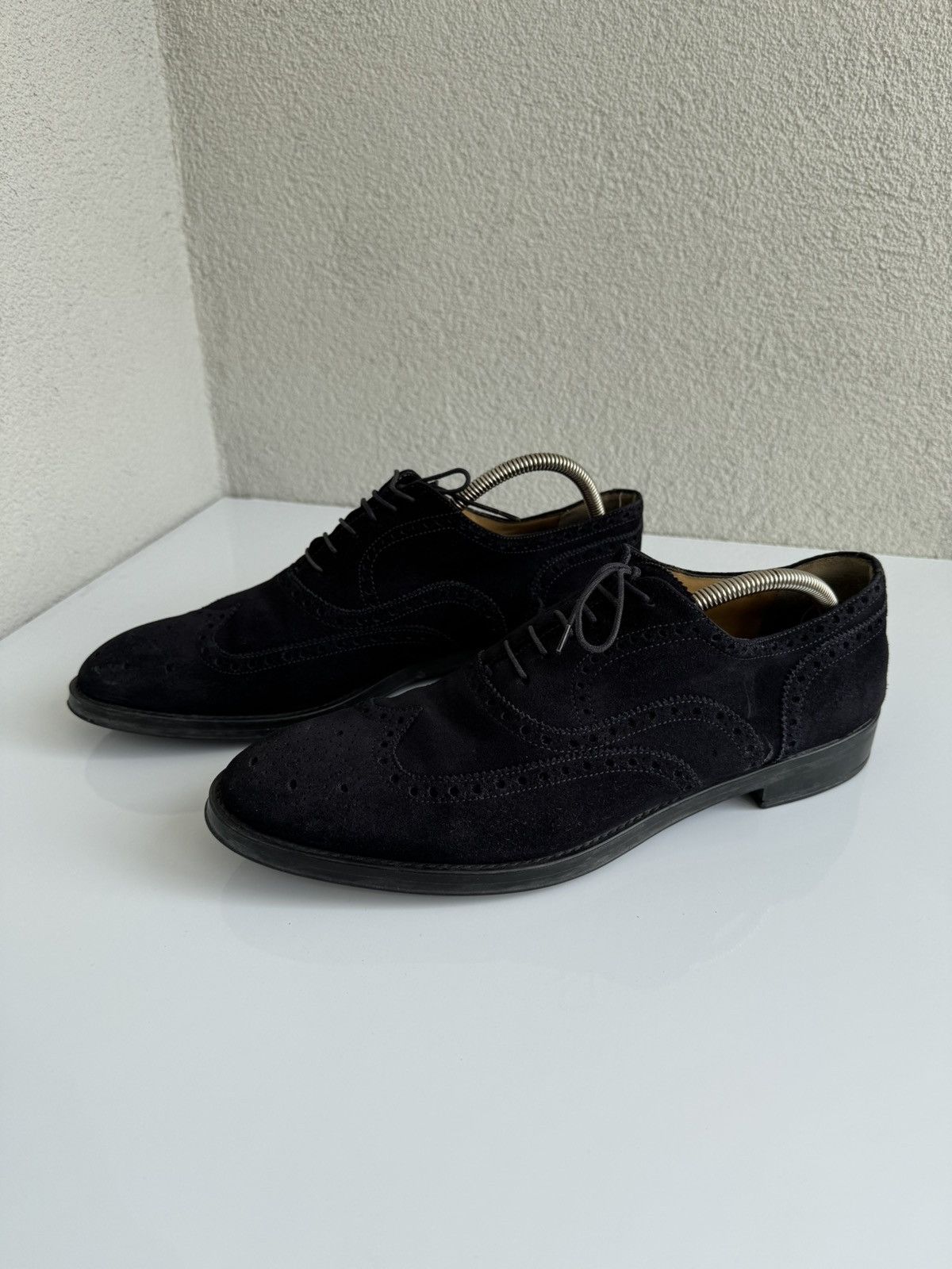 Sutor Mantellassi Sutor Mantellasi Oxfords Dark Shoes Leather Size US 10 / EU 43 - 3 Thumbnail