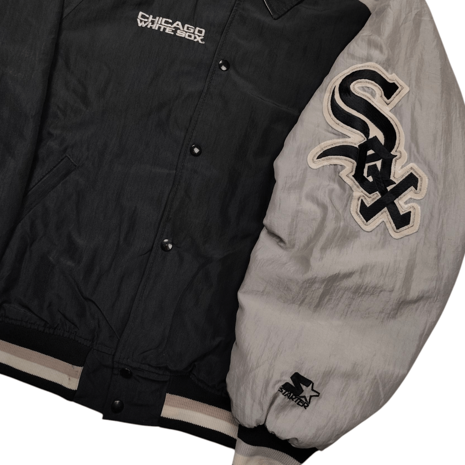 Vintage 90s Starter x Chicago White Sox Varsity Jacket