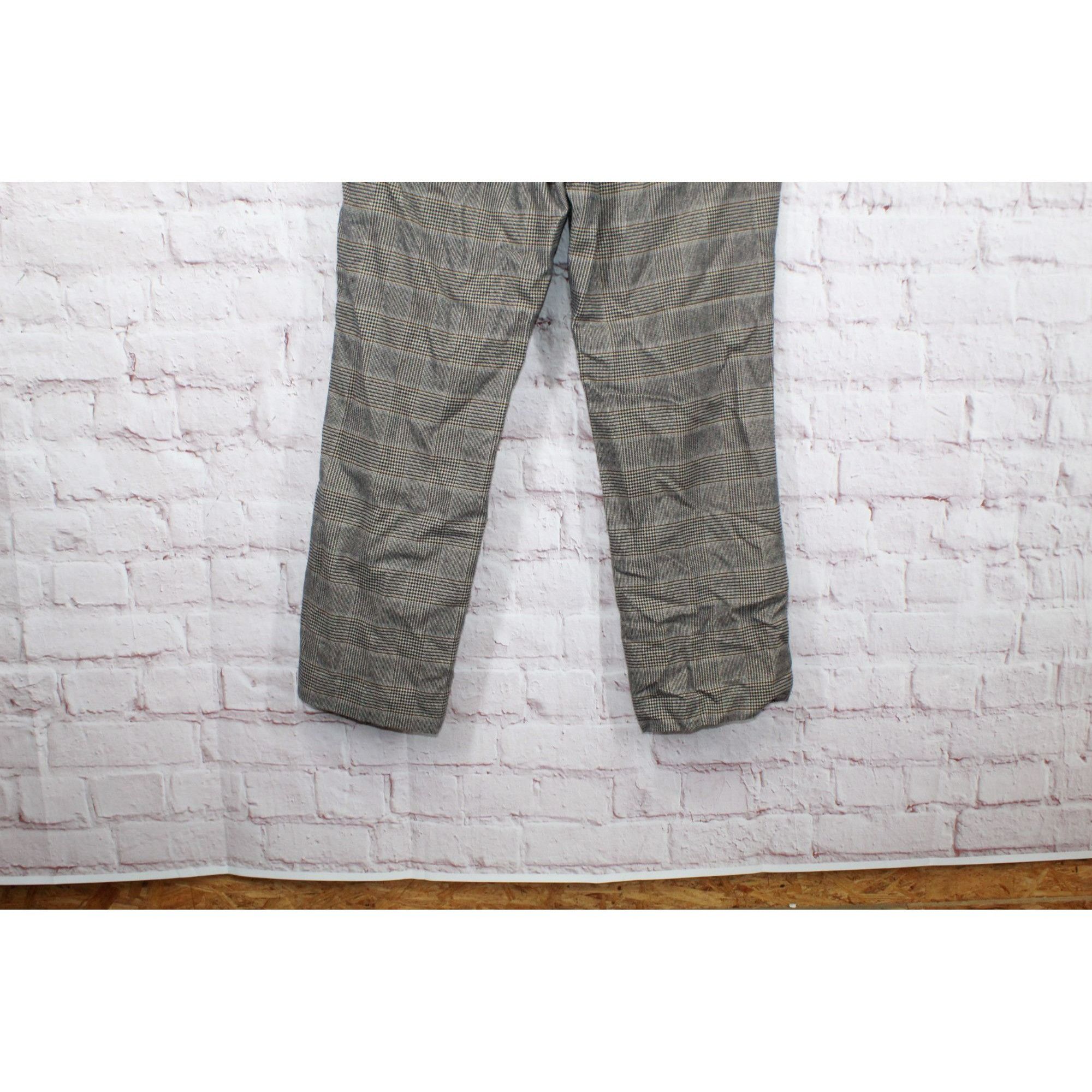 L.L. Bean LL Bean Womens Plaid Classic Fit Lined Dress Pants Size 38" / US 16 / IT 52 - 5 Thumbnail