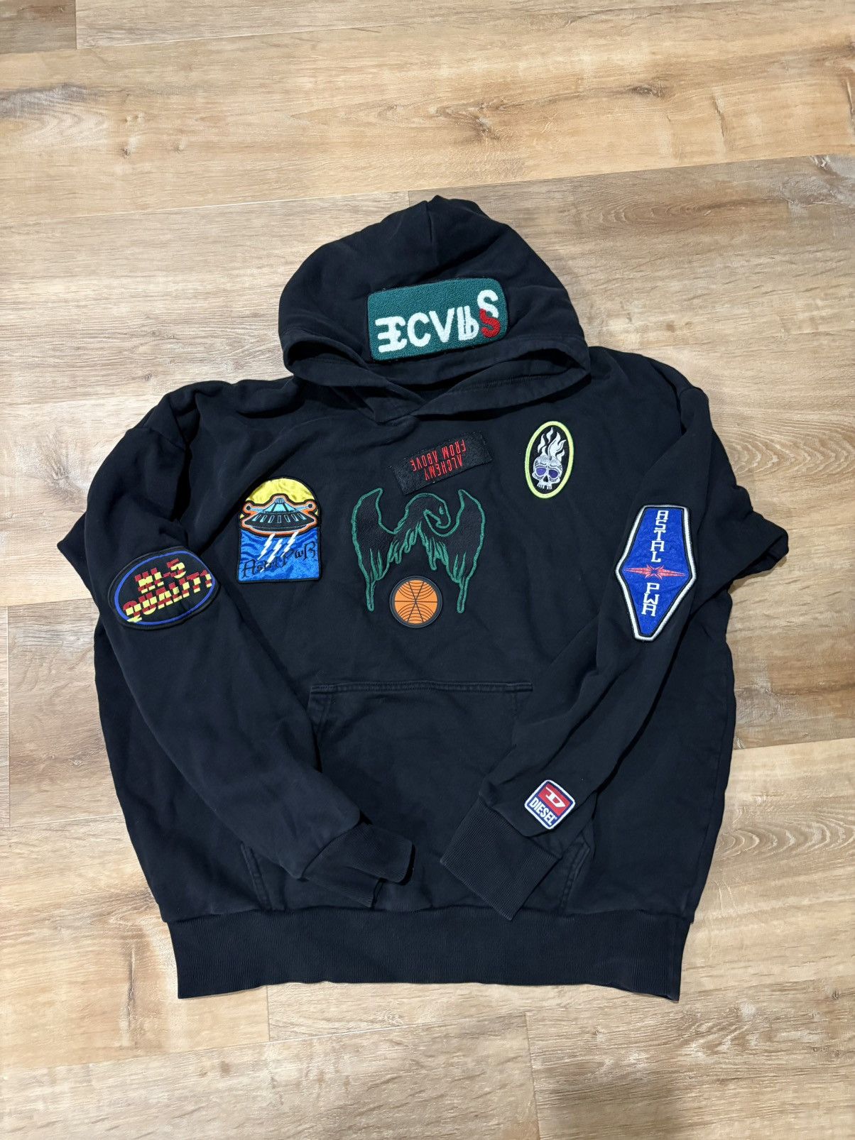 Diesel Diesel Patch Hoodie Size US XXL / EU 58 / 5 - 1 Thumbnail