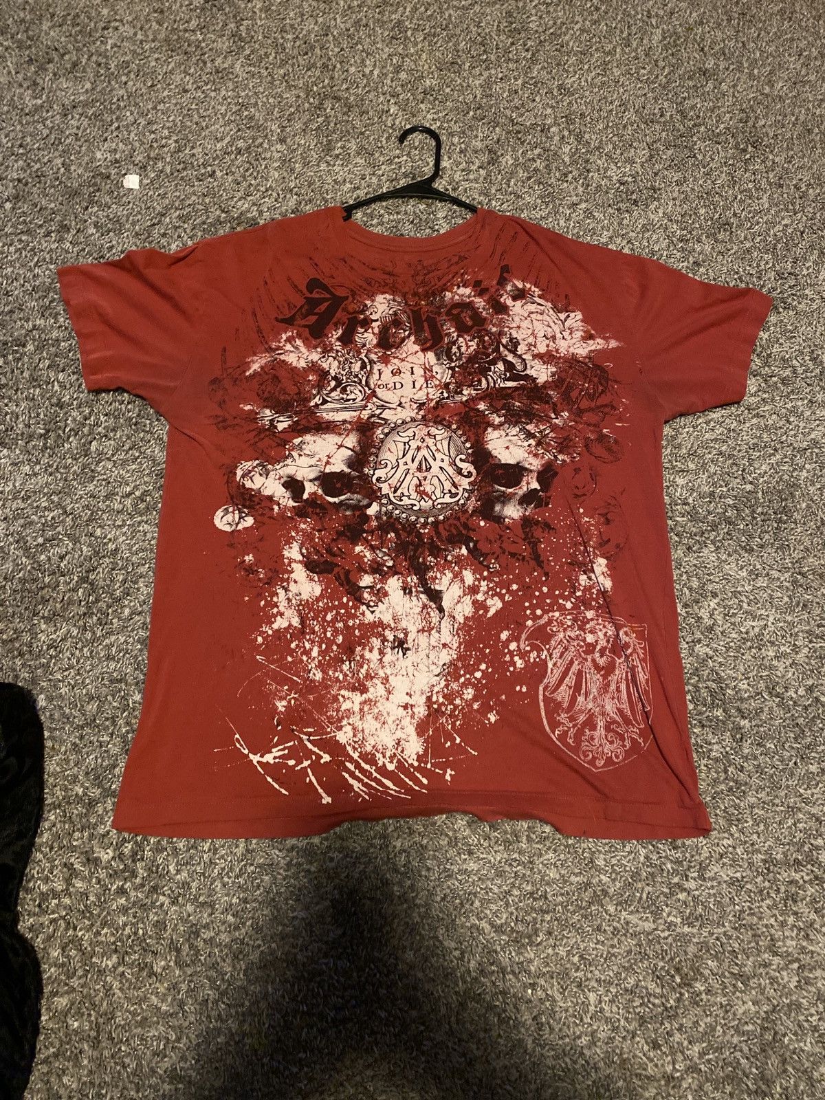 Other Y2k skull shirt Size US XL / EU 56 / 4 - 1 Thumbnail