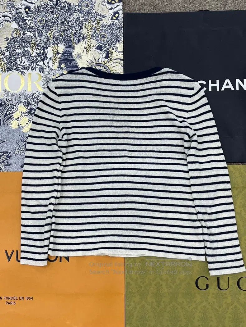 Dior Dior Five-pointed star striped knitwear sweater Size XS / US 0-2 / IT 36-38 - 3 Thumbnail