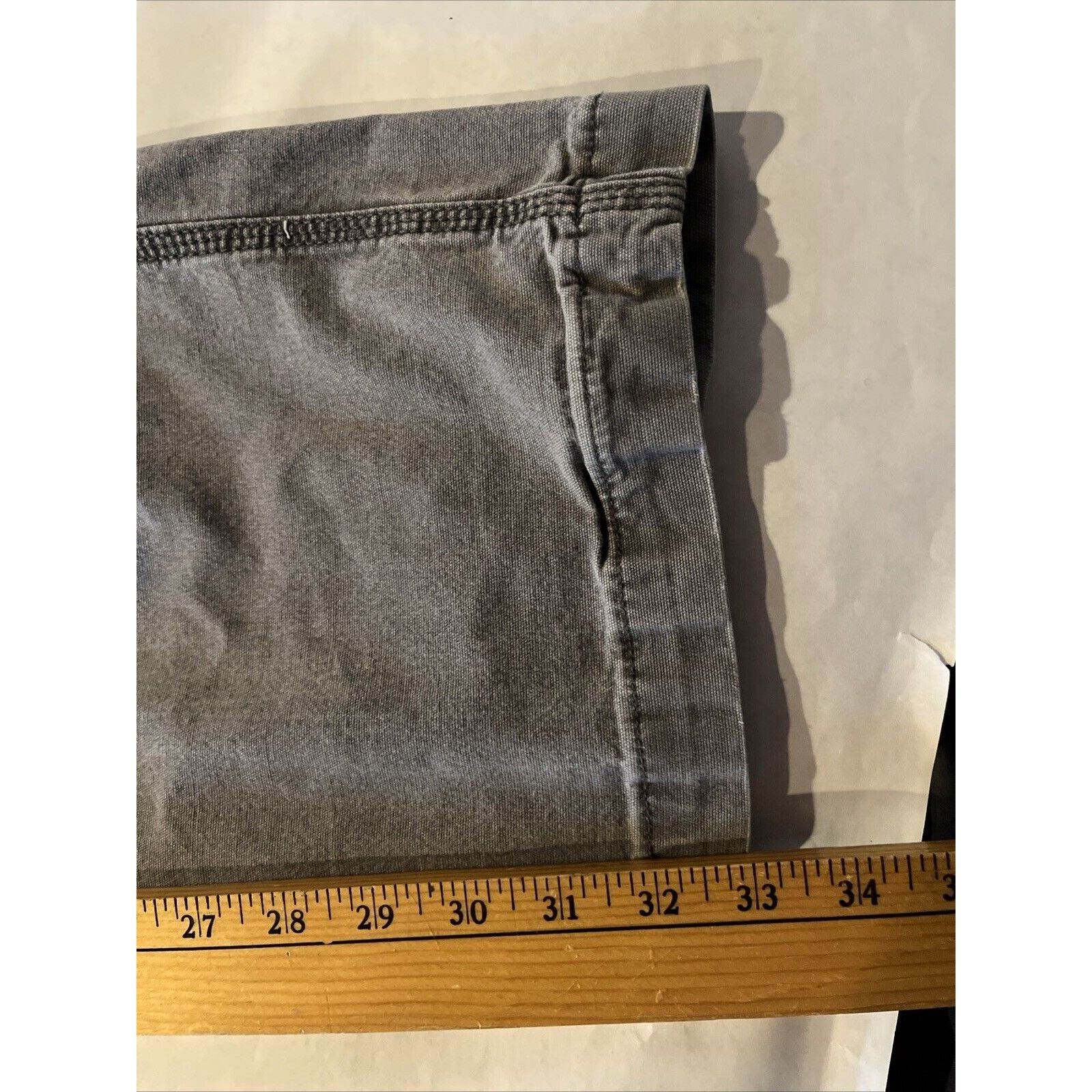 Carhartt Carhartt Men’s 42x33 Canvas Carpenter Workwear Gray Outdoor Size US 42 / EU 58 - 8 Thumbnail
