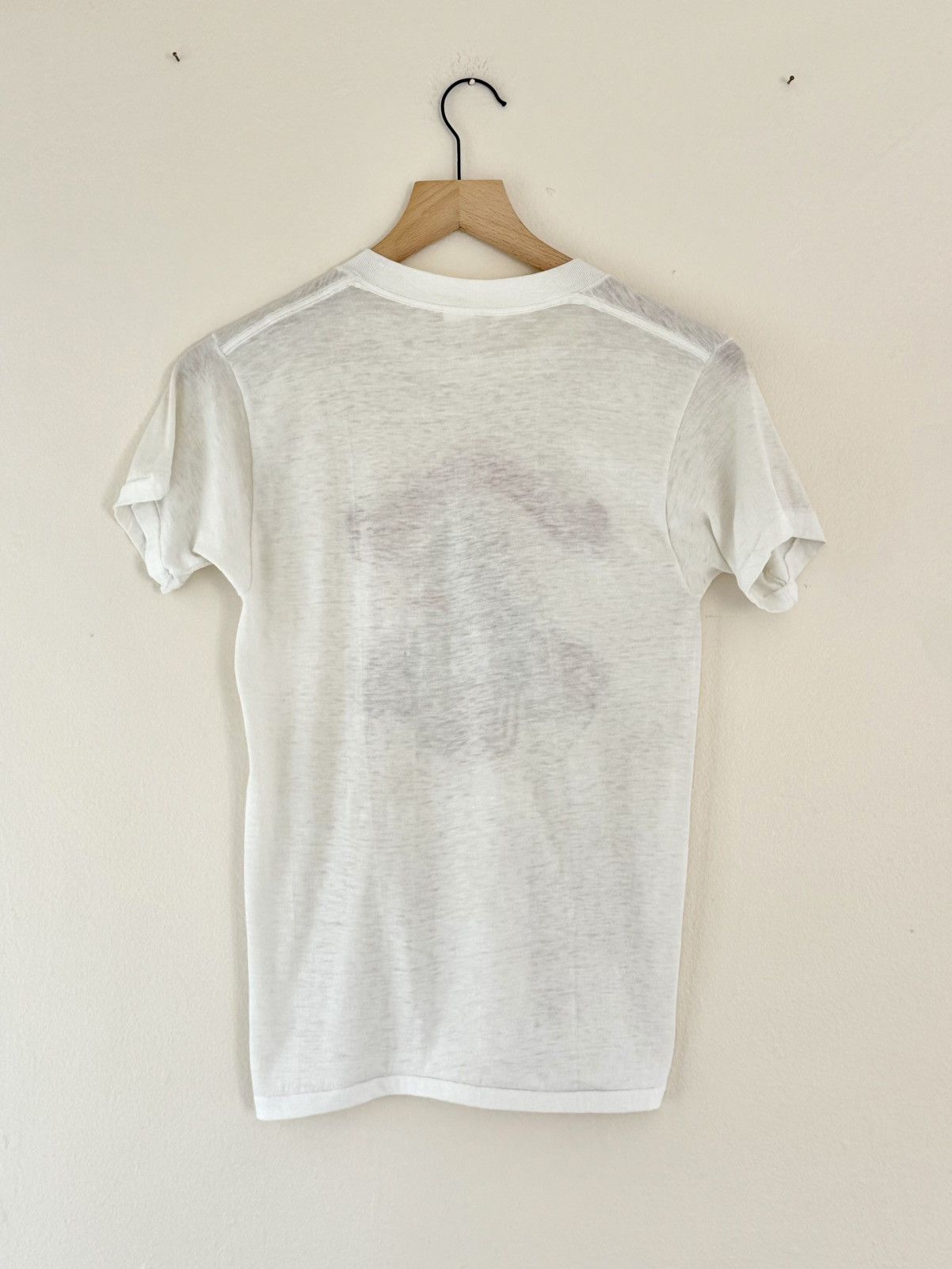 Harley Davidson VTG 1970s Harley Shirt Paper Thin Buttery Soft White 50/50 Size US XS / EU 42 / 0 - 3 Thumbnail