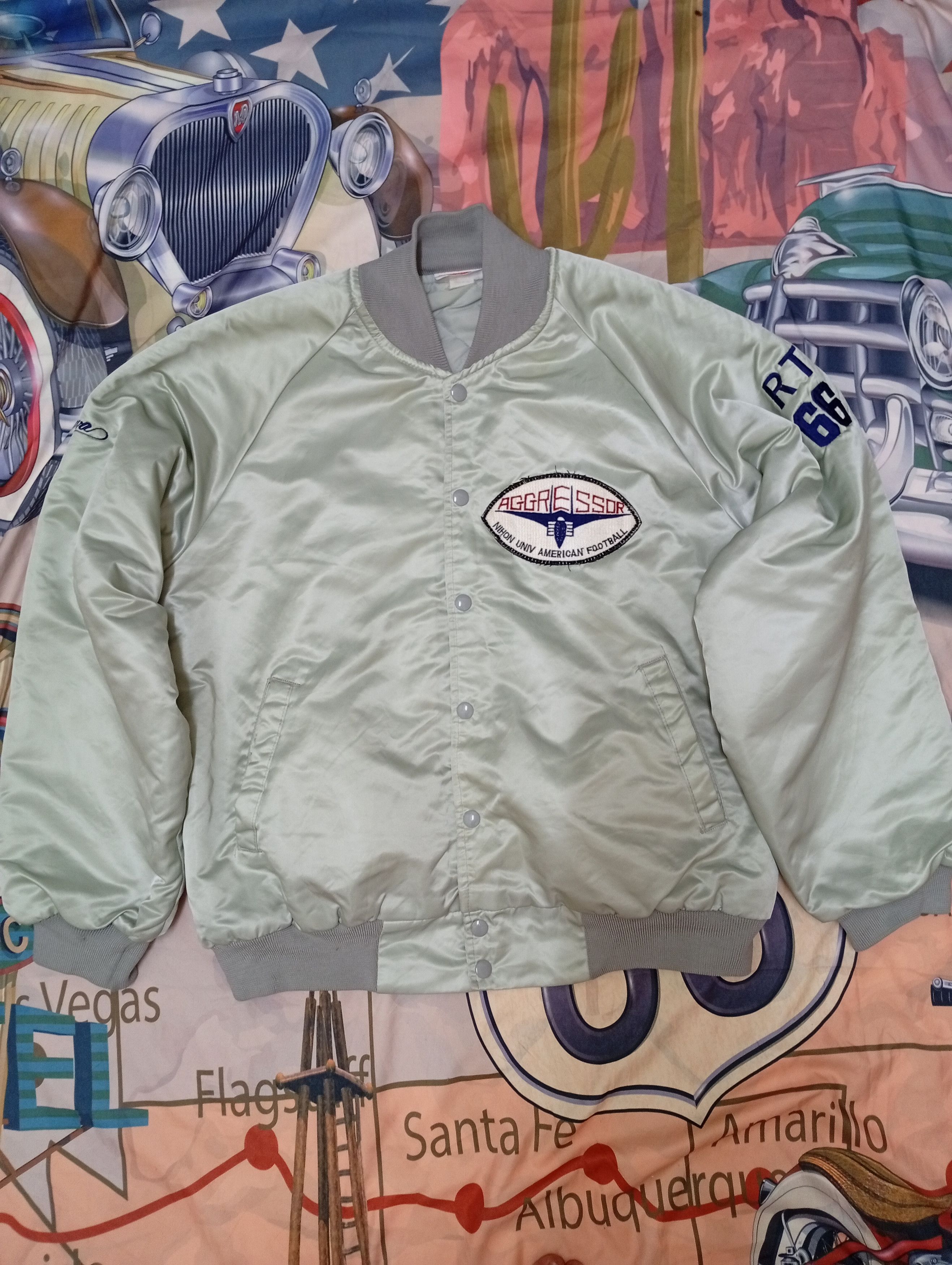 Other Vintage bomber aggoressor Size US XL / EU 56 / 4 - 1 Thumbnail