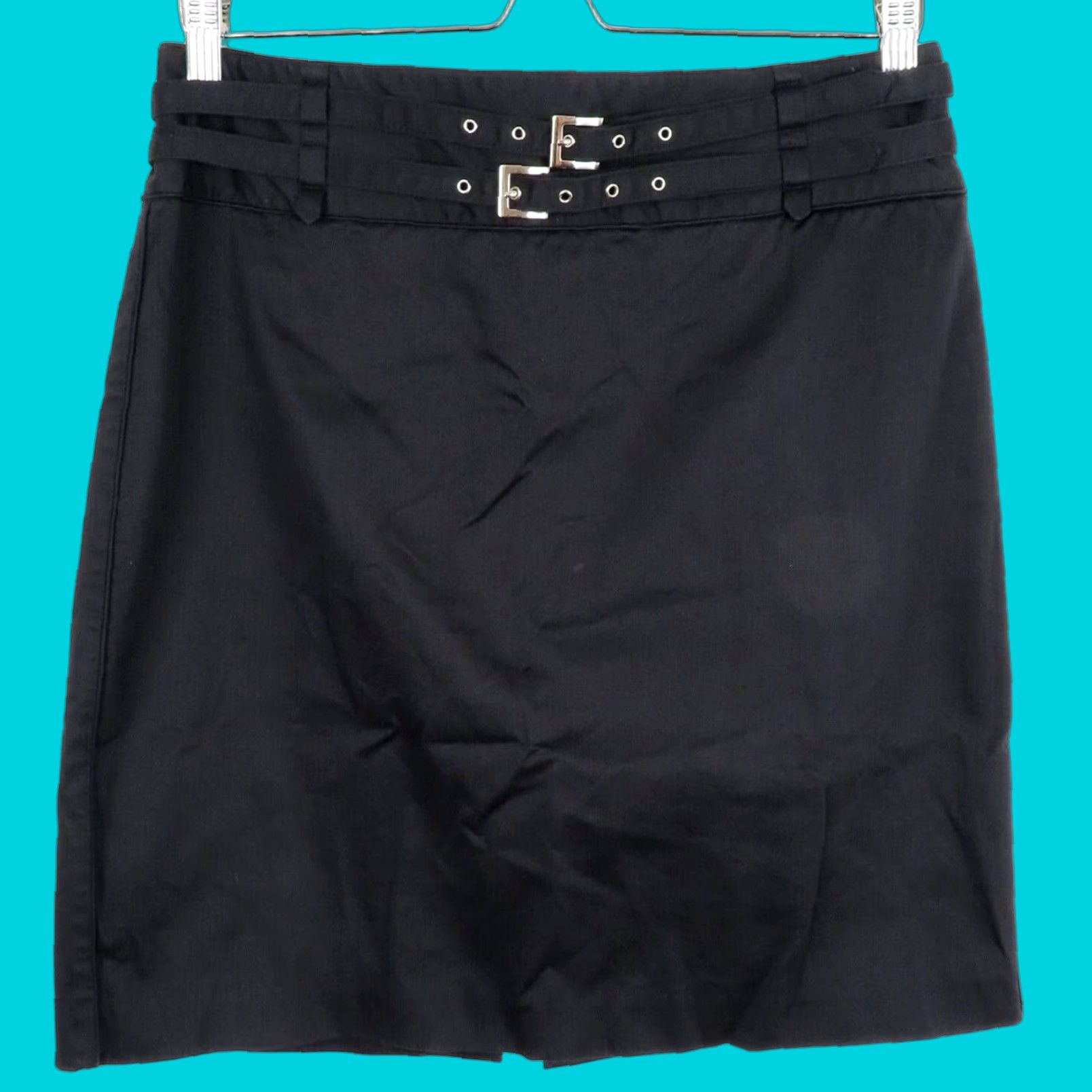 Doublet Valerie Stevens Skirt Cashmere Blend? 10P Black Pencil Straight Women Size 10P Knee Length Size 32" / US 10 / IT 46 - 1 Thumbnail