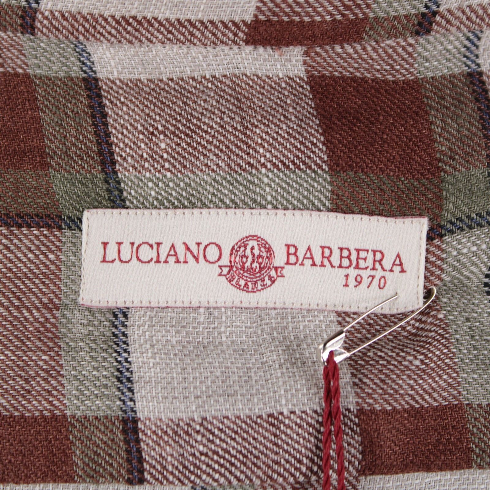 Luciano Barbera Luciano Barbera Overshirt Size M US In Gray Linen Size US M / EU 48-50 / 2 - 7 Thumbnail