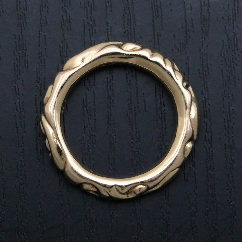 Chrome Hearts Chrome Hearts Gold Scroll Band Ring - Size 9.5 Size ONE SIZE - 6 Thumbnail