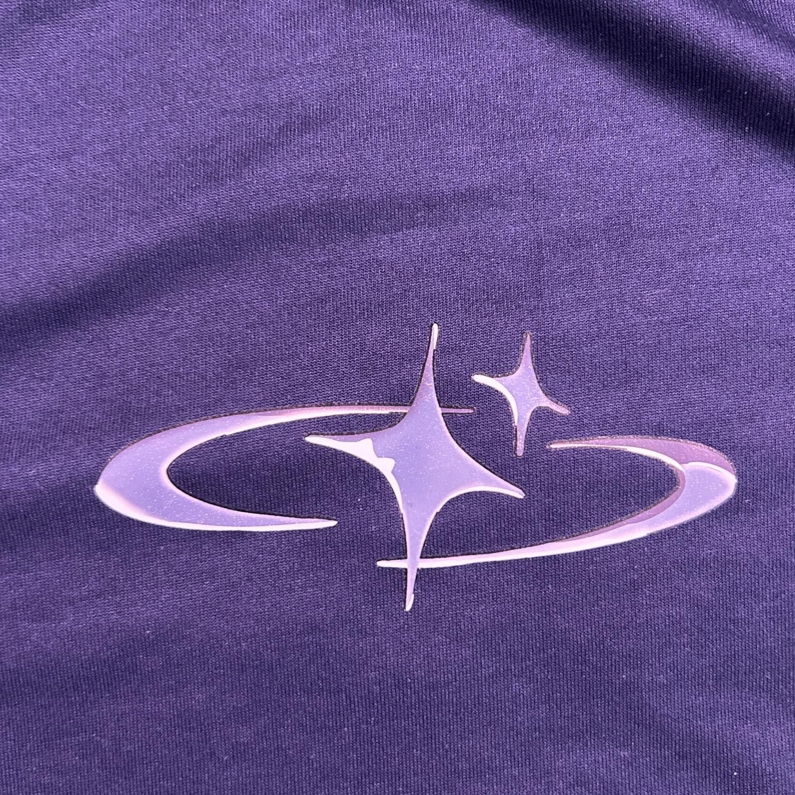 Other Blue Crewneck Sweatshirt with Star Graphic. Medijm Size US M / EU 48-50 / 2 - 3 Thumbnail