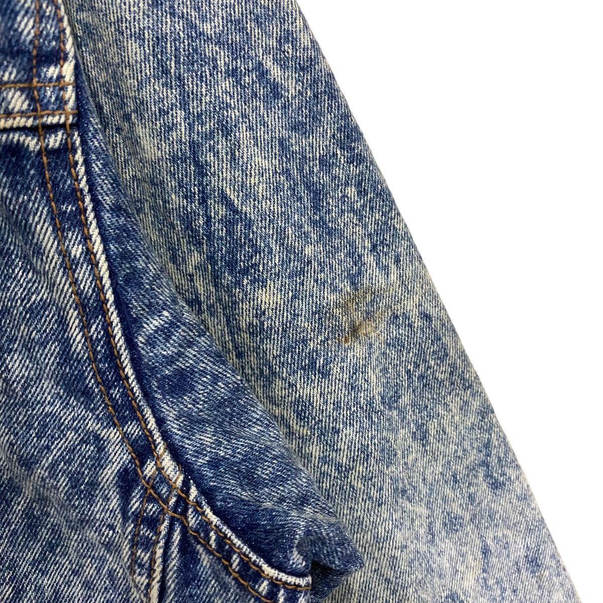Japanese Brand VINTAGE SUPERWASHDENIM ACID WASH 13oz DENIM JACKET Size US M / EU 48-50 / 2 - 9 Thumbnail