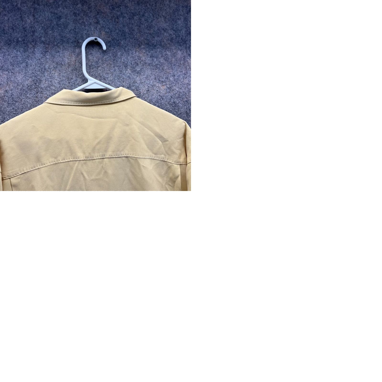 Tommy Bahama Tommy Bahama Shirt Men XL Yellow Button-Down Silk Solid Hawaiian Dress Button-Up Clubwear Casual Formal 46 Chest XL Size US XL / EU 56 / 4 - 9 Thumbnail
