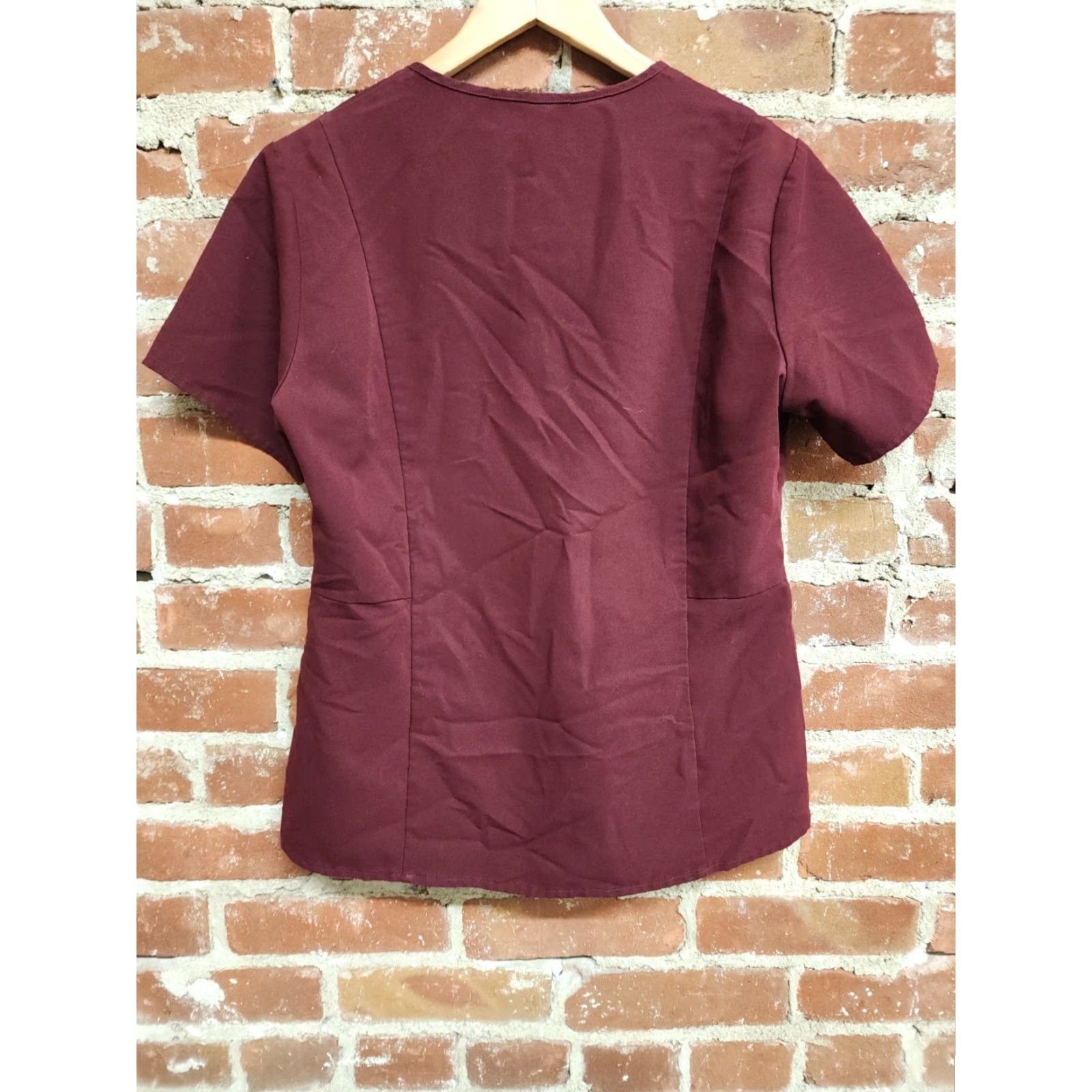 Vintage FIGS Scrub Top Womens Red Technical Collection Size M W20SW1036 Size M / US 6-8 / IT 42-44 - 2 Thumbnail