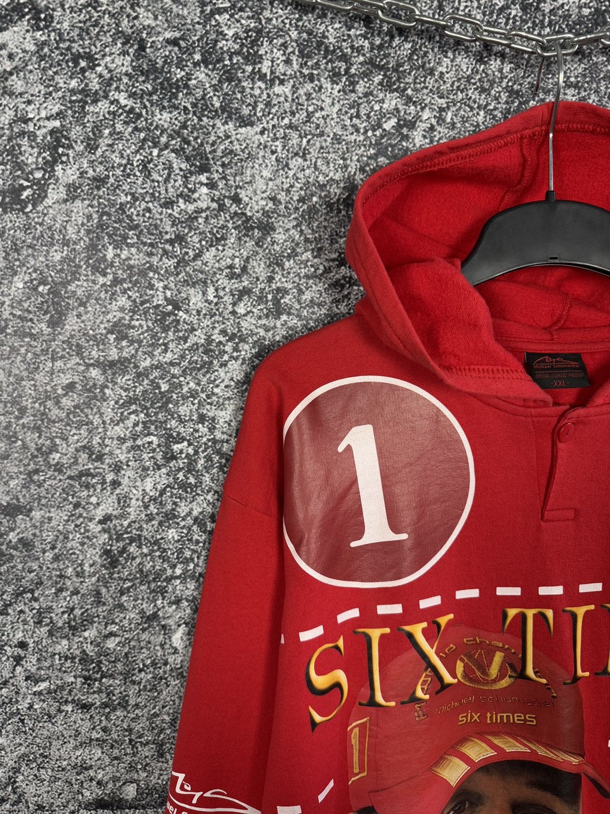 Formula 1 × Vintage Rare Michael Schumacher Vintage Racing F1 World Champion Size US XXL / EU 58 / 5 - 3 Thumbnail