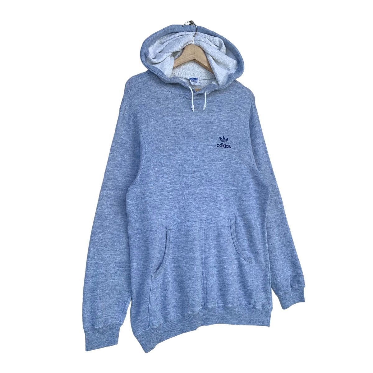 Adidas × Descente × Vintage 80s Pair Of Sweats Hoodie Pant Size US M / EU 48-50 / 2 - 2 Thumbnail