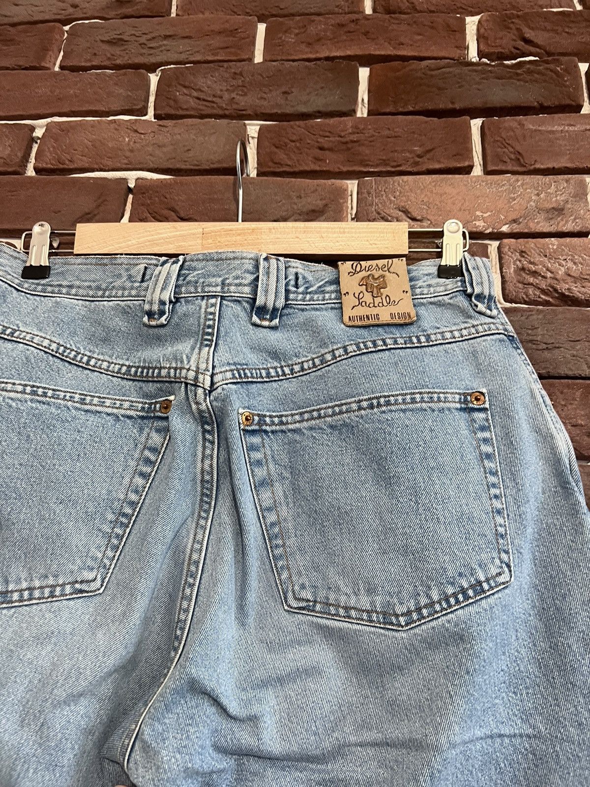 Diesel Vintage 90s Diesel Baggy Skate Denim Pant Perfect Blue Hype Size US 34 / EU 50 - 8 Thumbnail