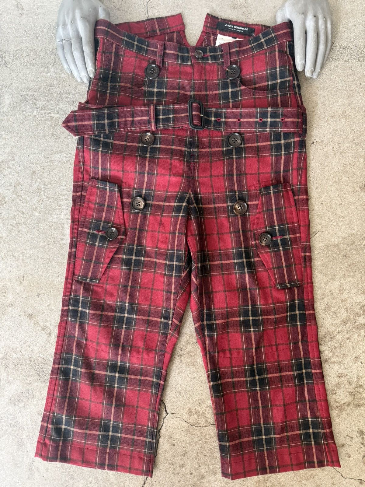 COMME DES GARÇONS JUNYA WATANABE MAN AW05 BONDAGE PUNK PANTS