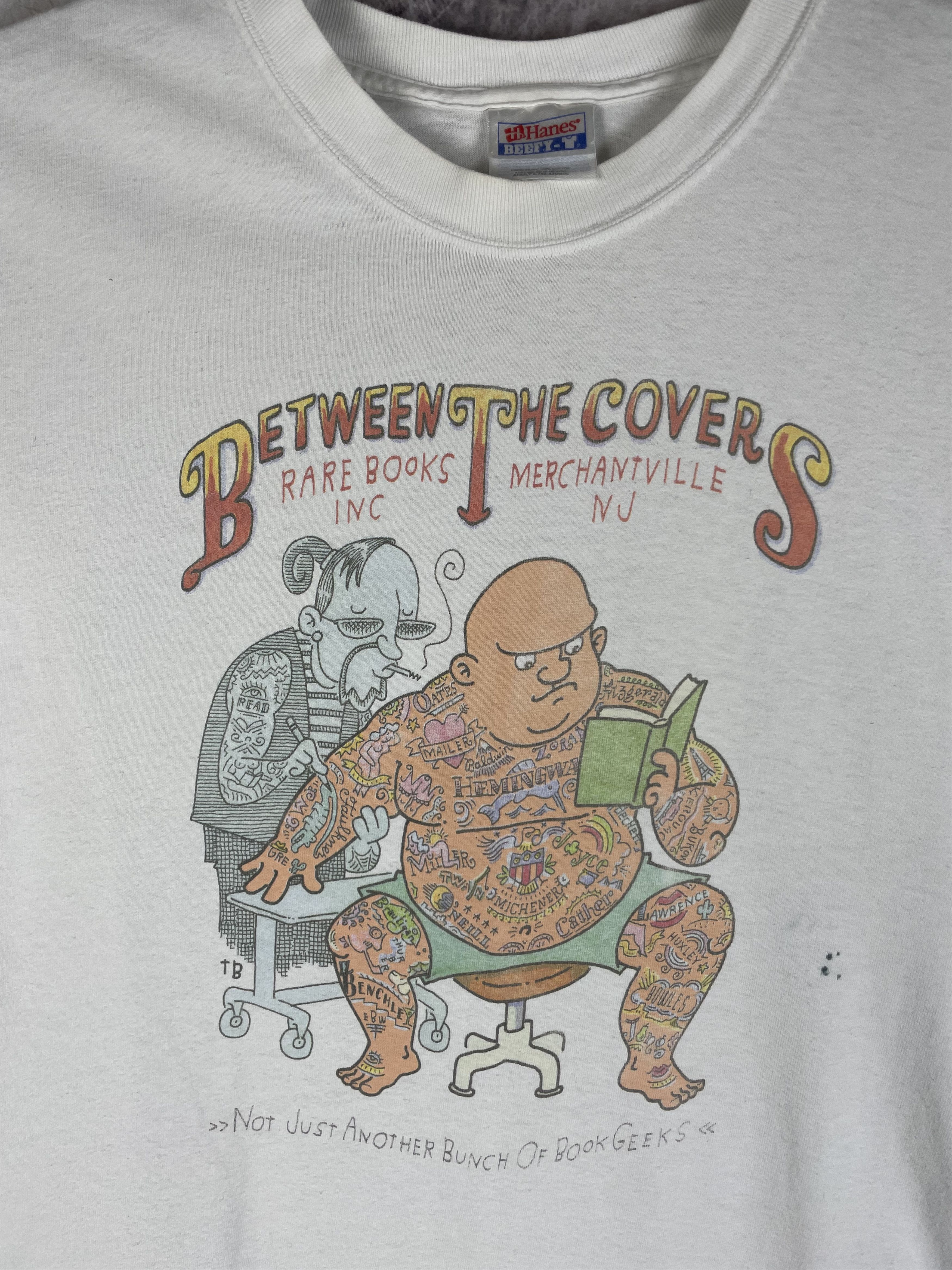 Vintage VINTAGE 90S HUMOR TEE TATTOO Size US L / EU 52-54 / 3 - 5 Thumbnail
