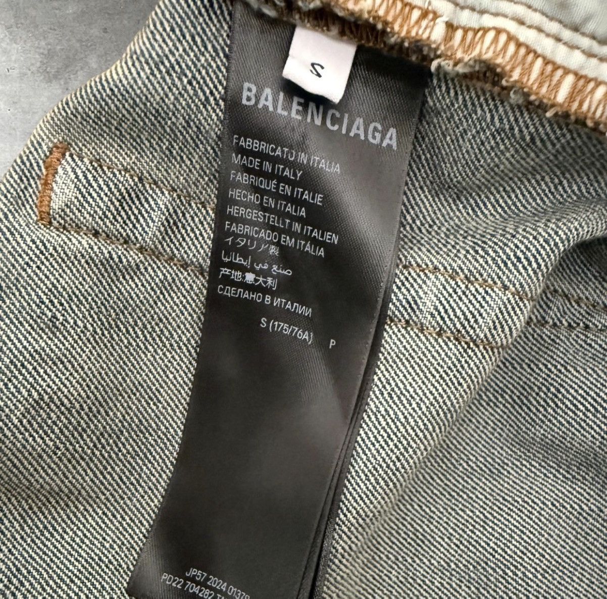 Balenciaga balenciaga pull up jeans Size US 31 - 5 Thumbnail