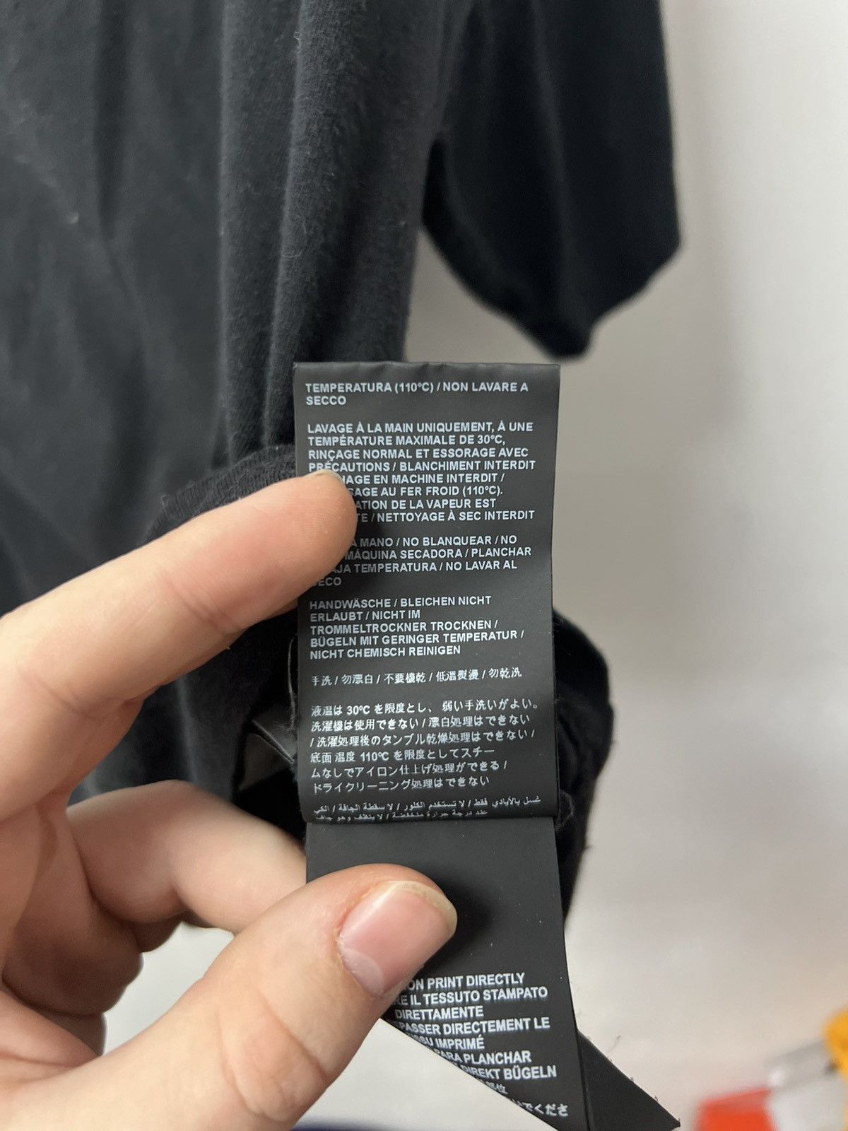 Palm Angels Palm Angels black Big logo oversize t-shirt tee Size US S / EU 44-46 / 1 - 12 Thumbnail