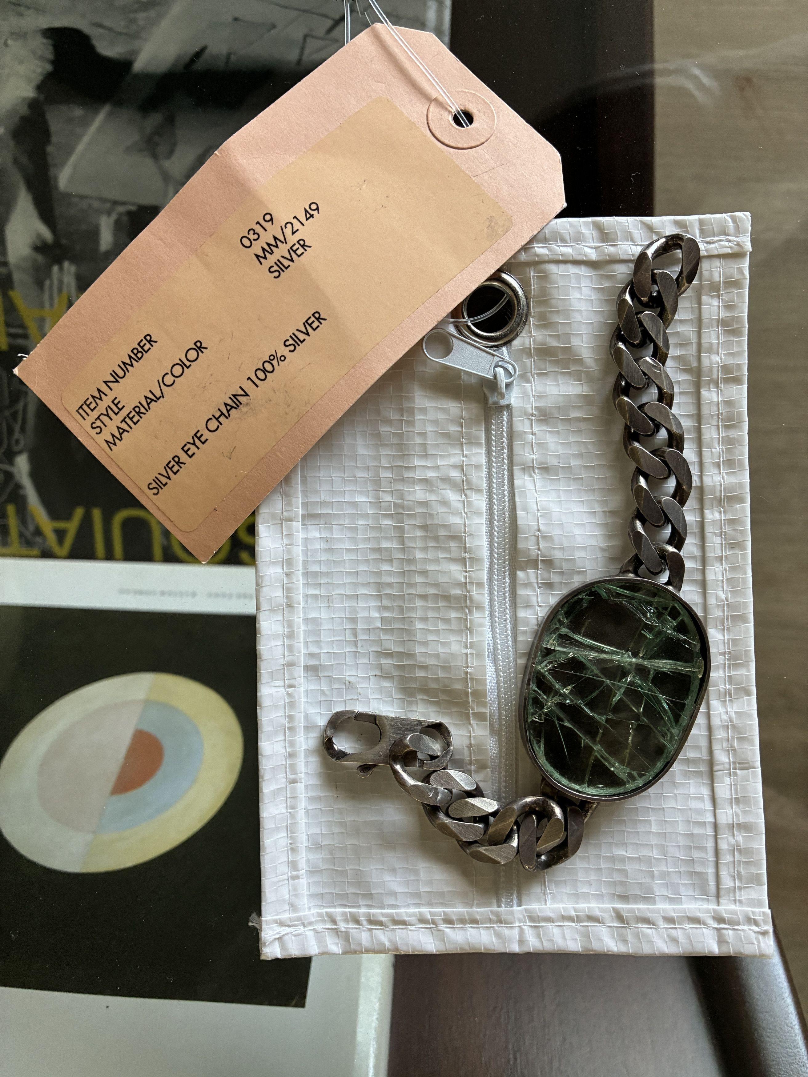 Deepti CRASH GLASS SILVER BRACELET Size ONE SIZE - 5 Thumbnail