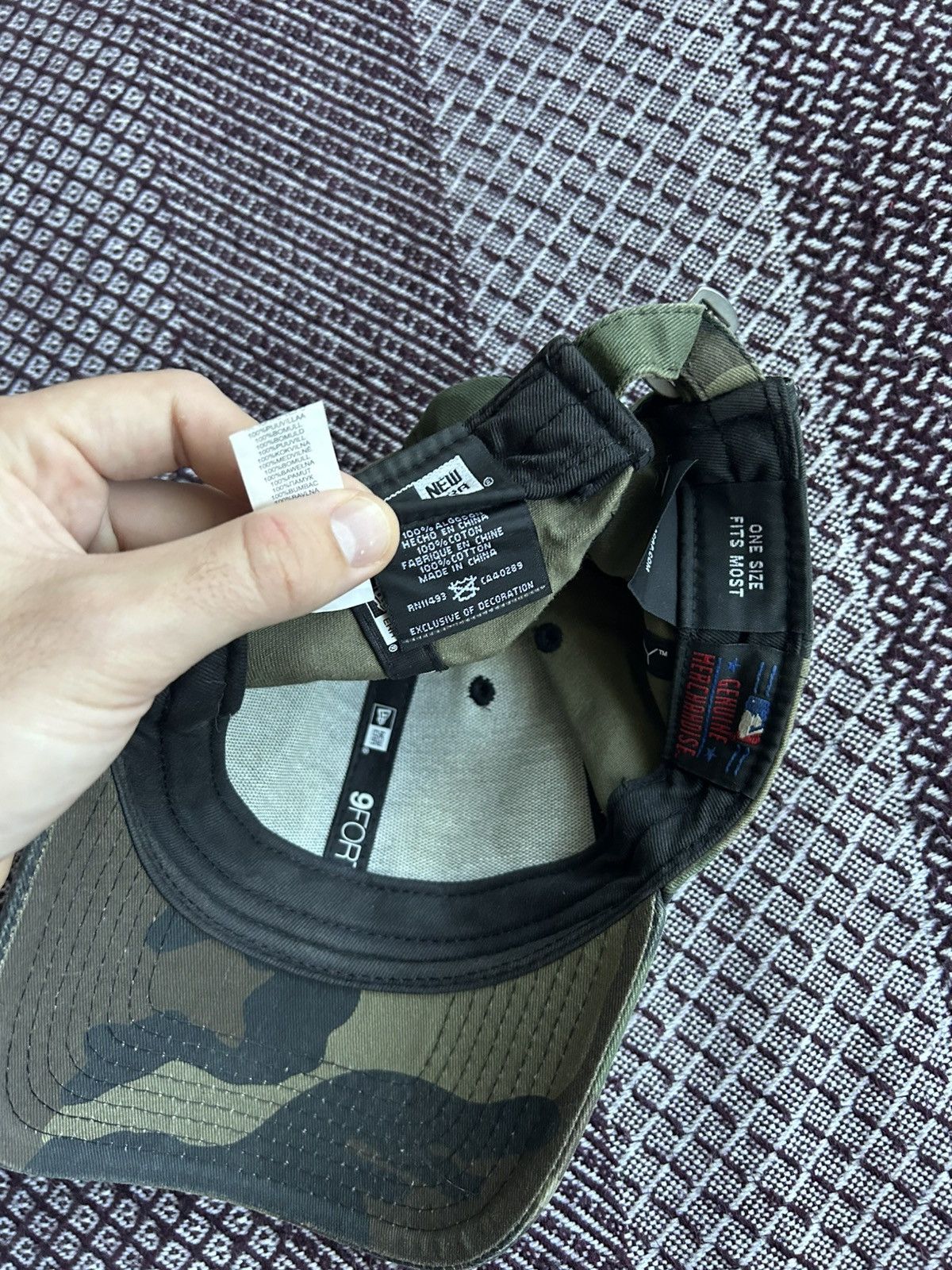 New Era New Era Camo Cap Streetwear Unisex One Size Size ONE SIZE - 10 Thumbnail
