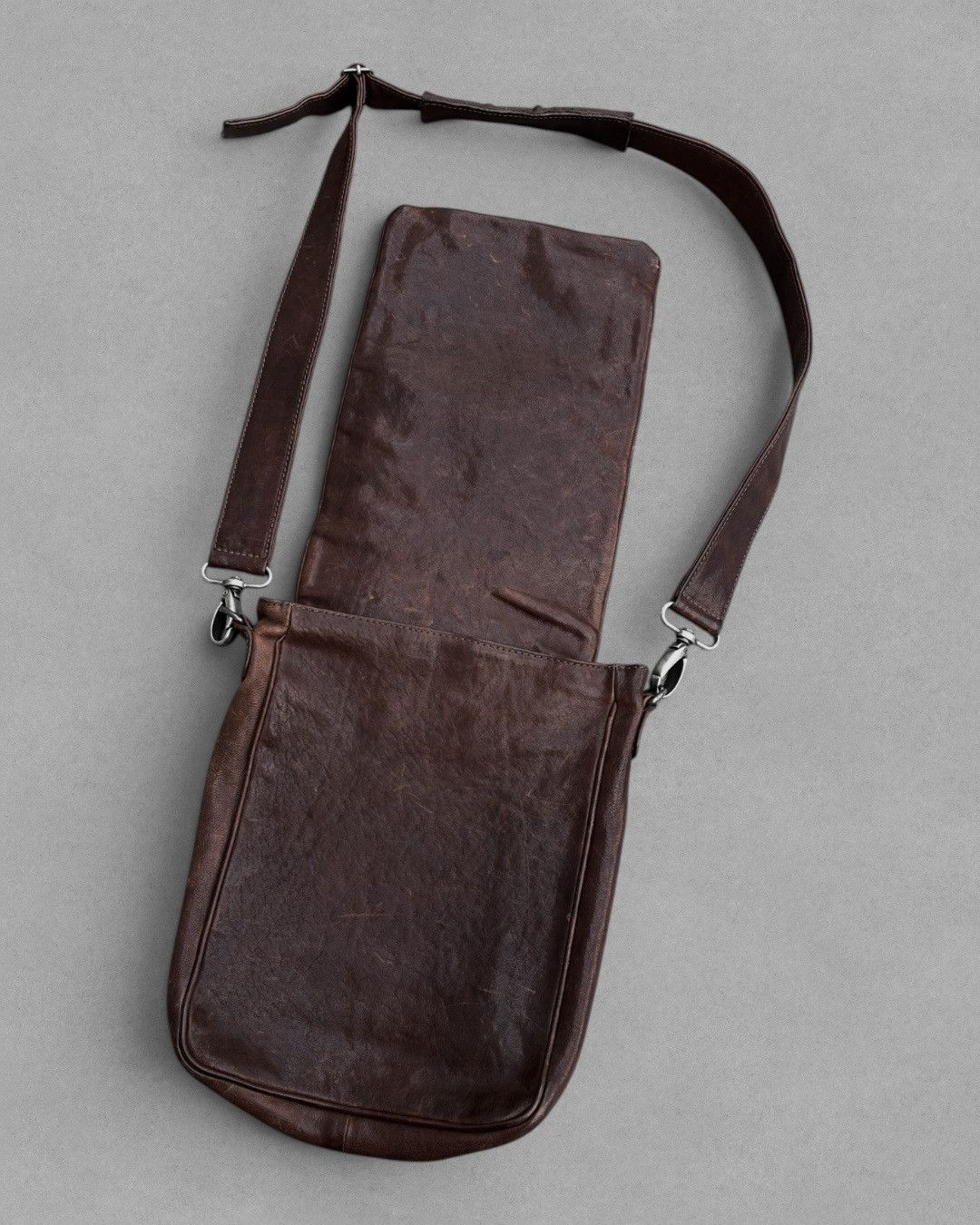 Maison Margiela 2000’s MAISON MARTIN MARGIELA Transparent Pocket Leather Bag Size ONE SIZE - 15 Thumbnail